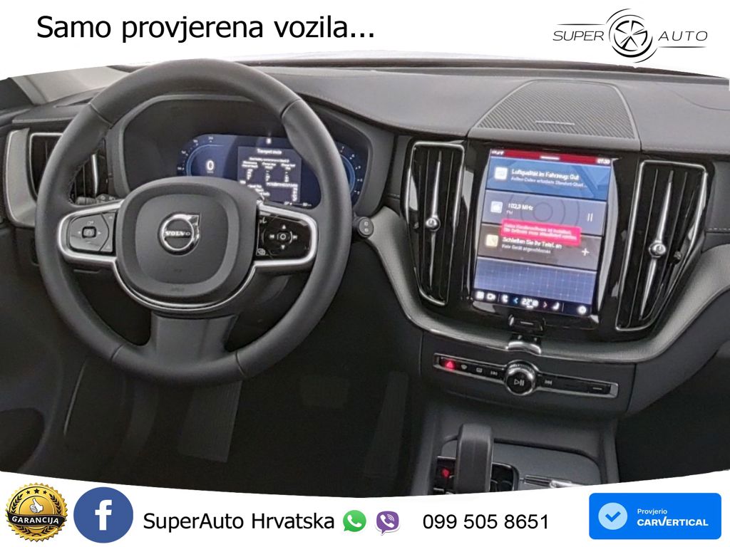 Volvo XC60 B5 Benzin AWD Geartronic ZRAČNI+ACC+GR SJED+KAM+PANO