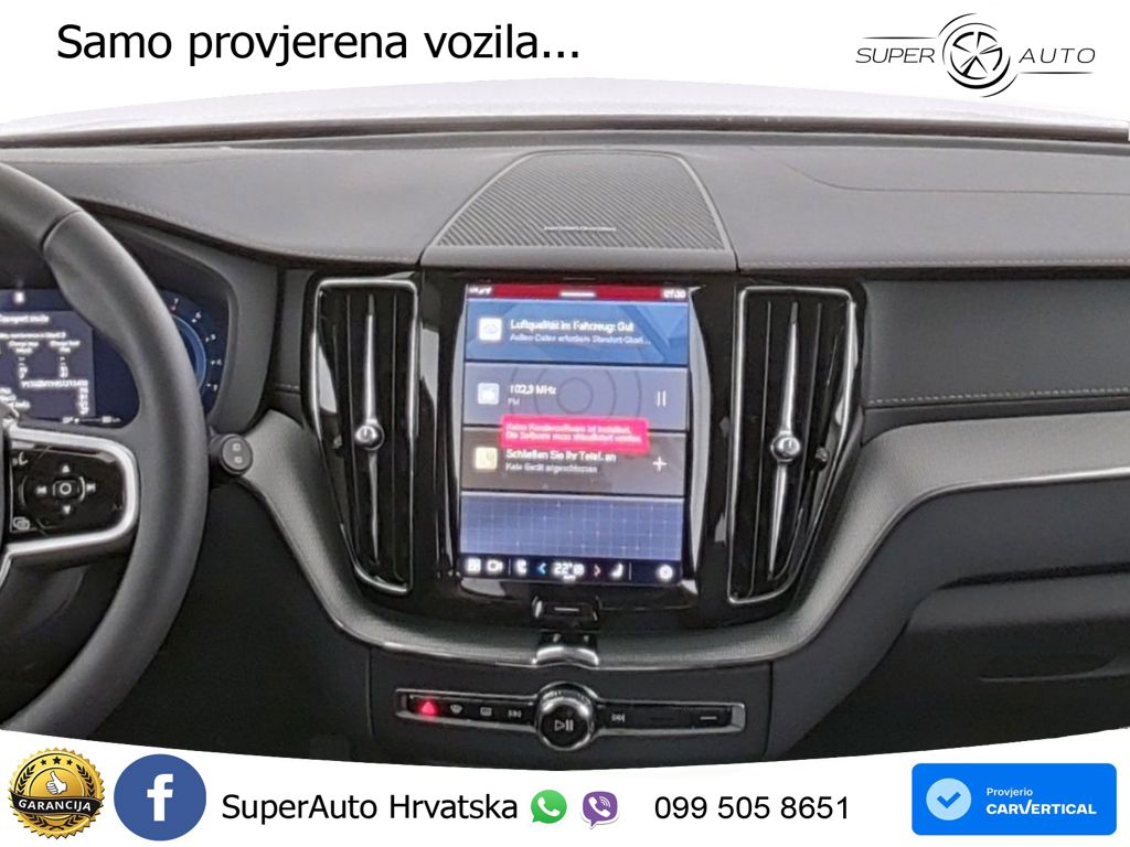Volvo XC60 B5 Benzin AWD Geartronic ZRAČNI+ACC+GR SJED+KAM+PANO