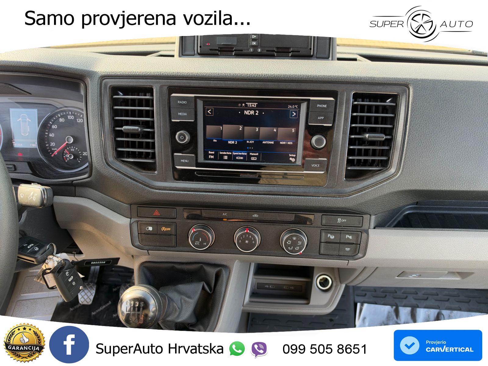 Volkswagen Crafter Kasten 35 RWD mittellang*1HAND*Klima*AHK 177 KS