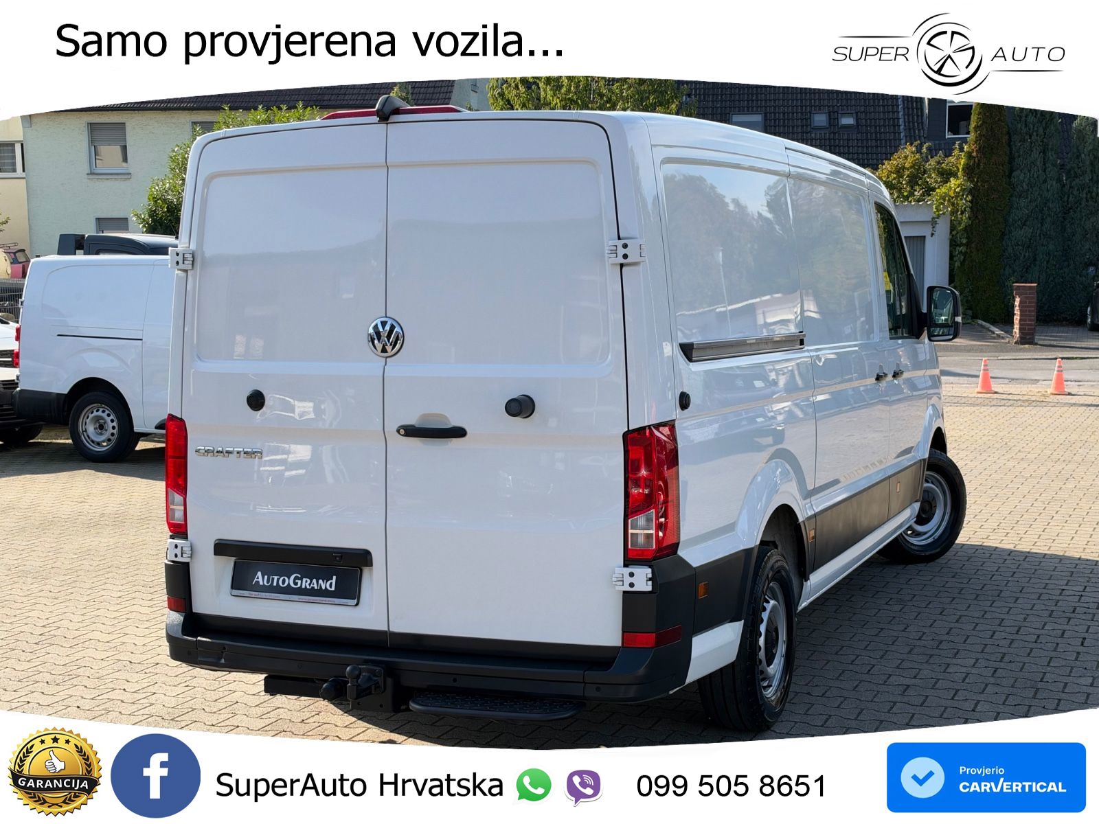 Volkswagen Crafter Kasten 35 RWD mittellang*1HAND*Klima*AHK 177 KS