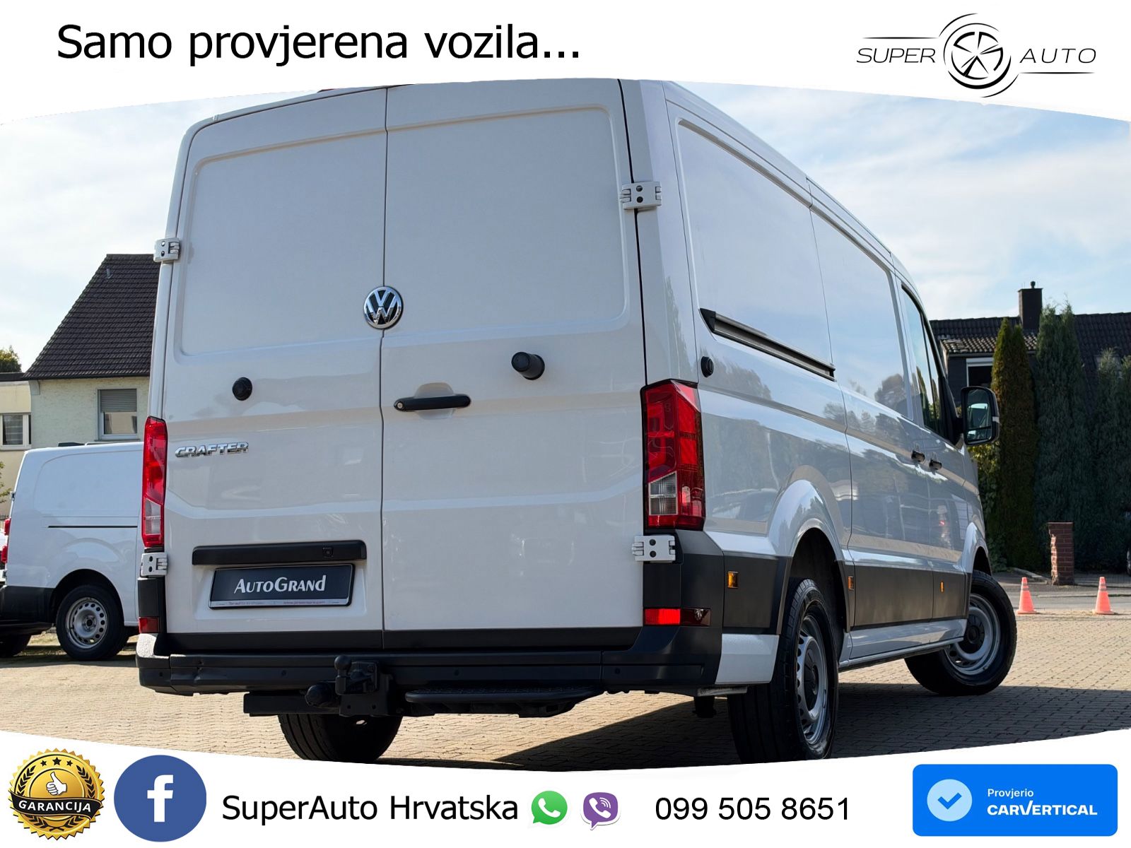 Volkswagen Crafter Kasten 35 RWD mittellang*1HAND*Klima*AHK 177 KS