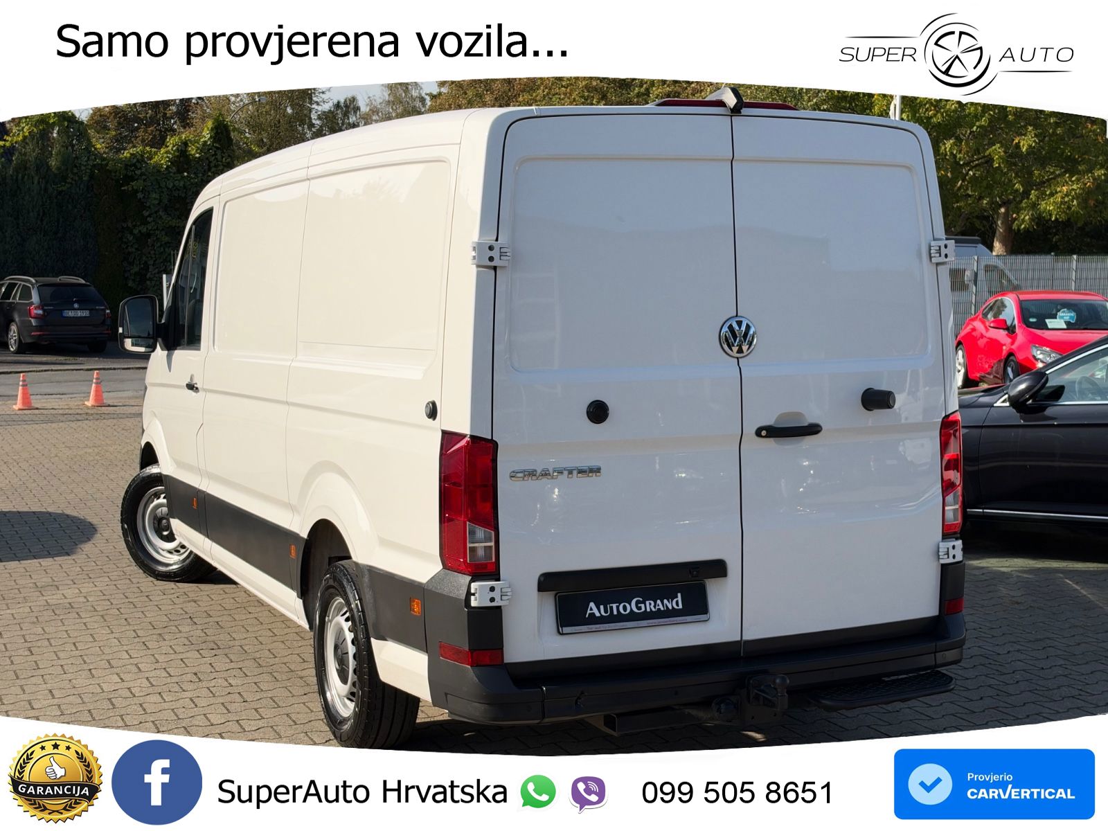 Volkswagen Crafter Kasten 35 RWD mittellang*1HAND*Klima*AHK 177 KS