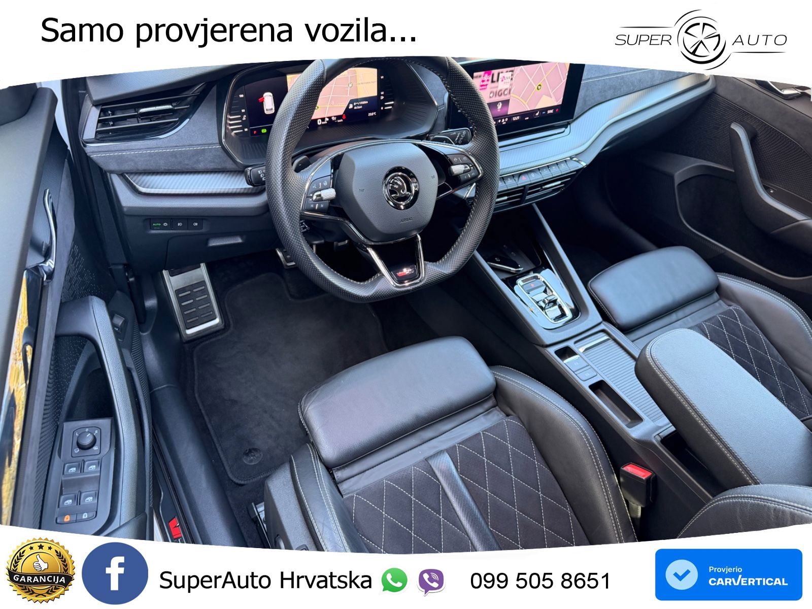 Škoda Octavia Combi RS 2.0 TDI (200 KS) DSG LED+GR SJED+ACC
