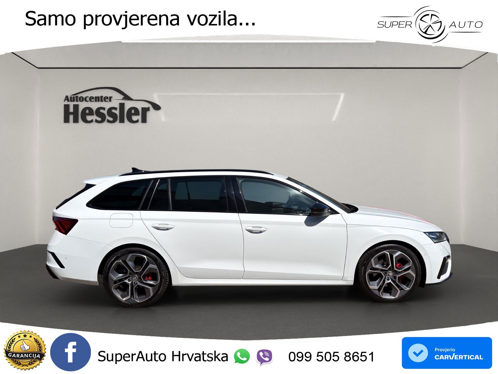 Škoda Octavia Combi RS 2.0 TDI (200 KS) DSG LED+GR SJED+ACC