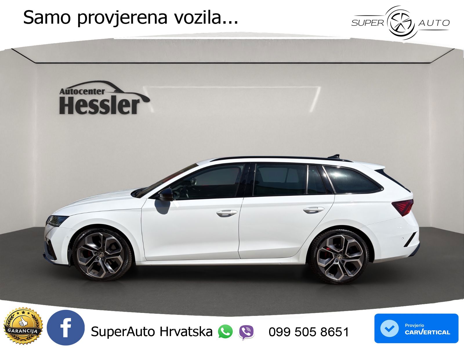 Škoda Octavia Combi RS 2.0 TDI (200 KS) DSG LED+GR SJED+ACC