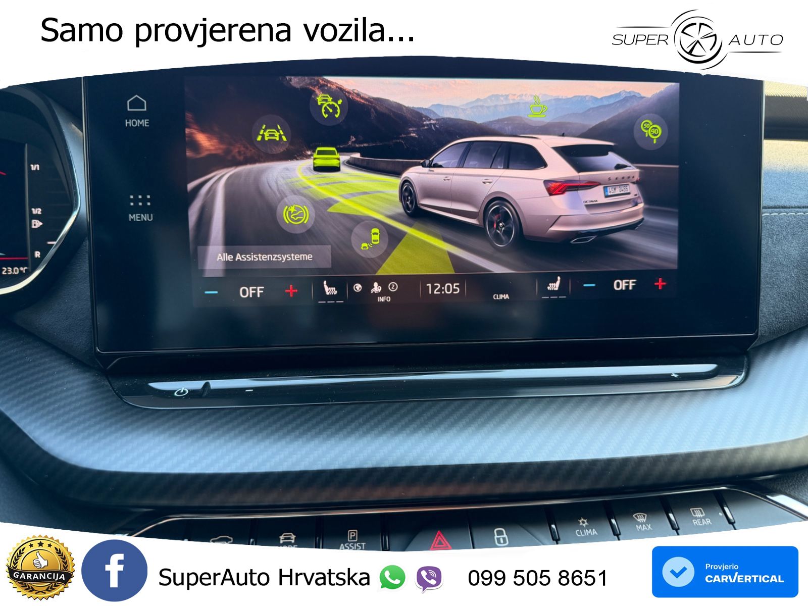 Škoda Octavia Combi RS 2.0 TDI (200 KS) DSG LED+GR SJED+ACC