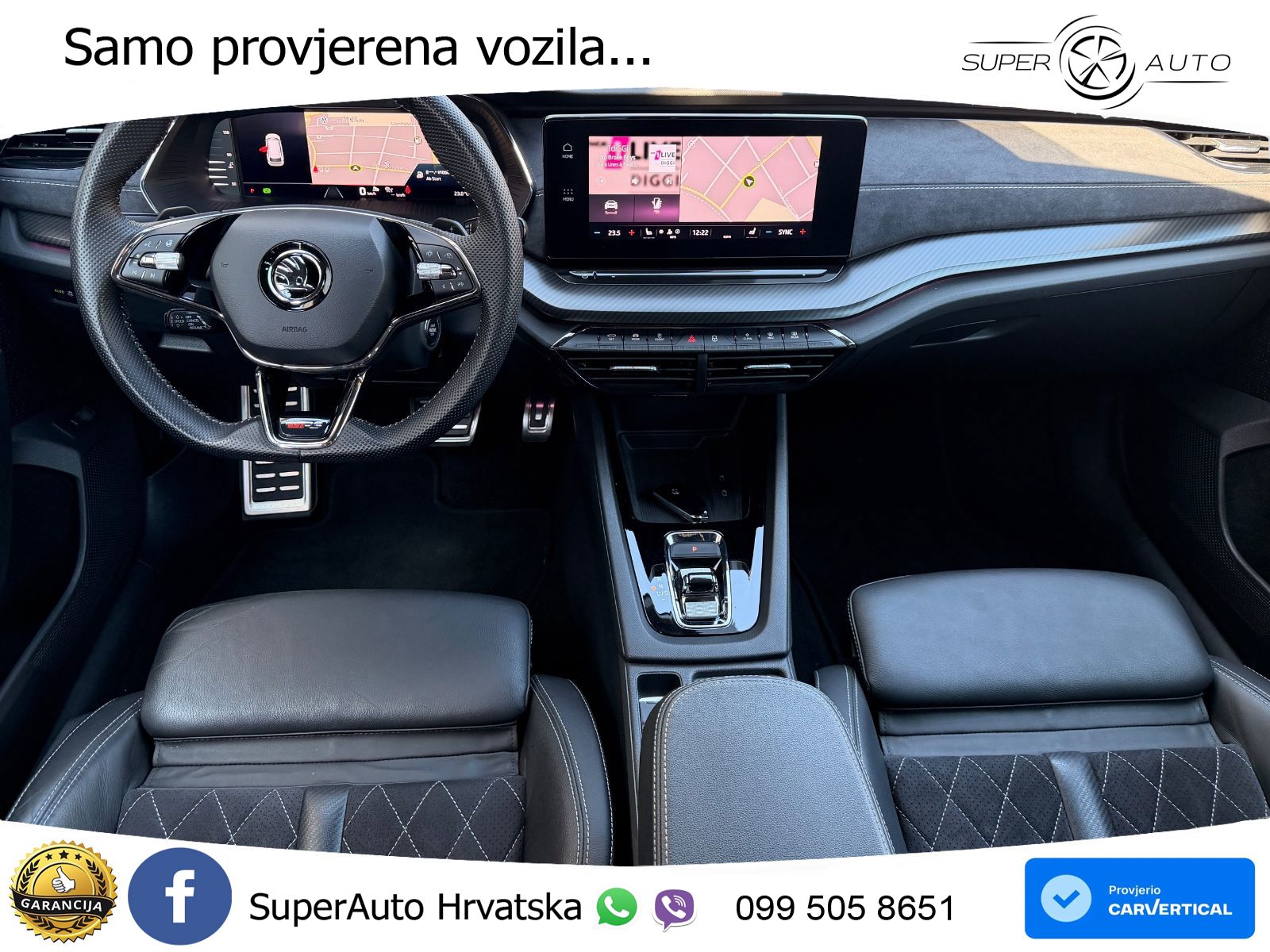 Škoda Octavia Combi RS 2.0 TDI (200 KS) DSG LED+GR SJED+ACC