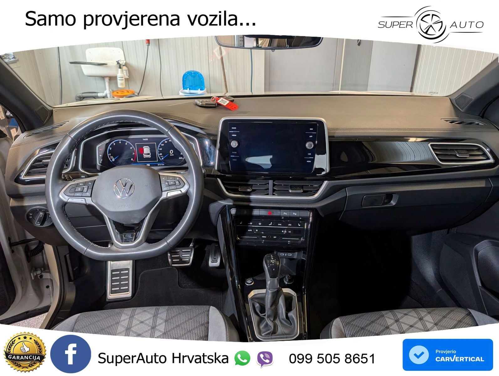 Volkswagen T-Roc 1.5 TSI (150 KS) DSG R-Line LED+GR SJED+ACC