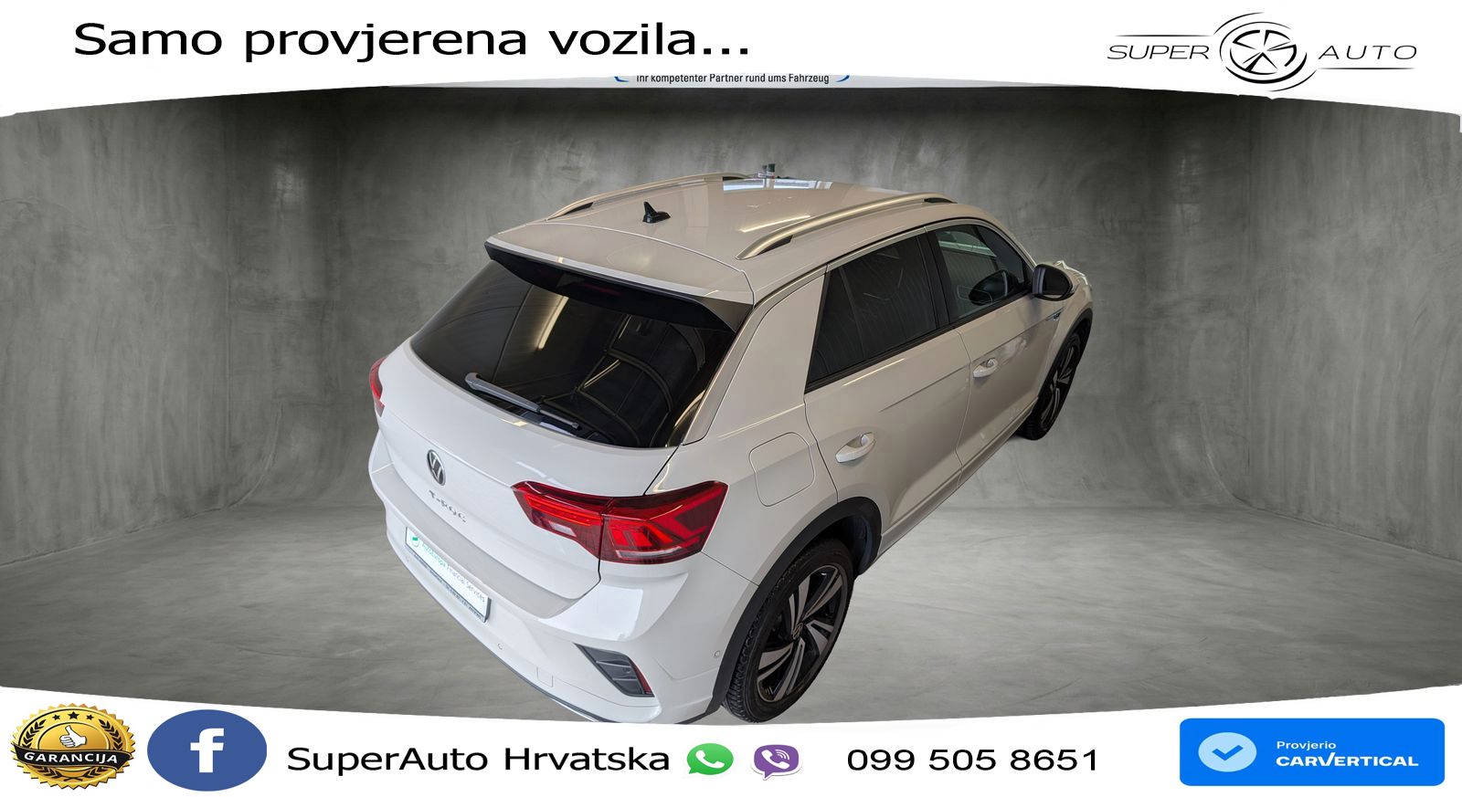 Volkswagen T-Roc 1.5 TSI (150 KS) DSG R-Line LED+GR SJED+ACC