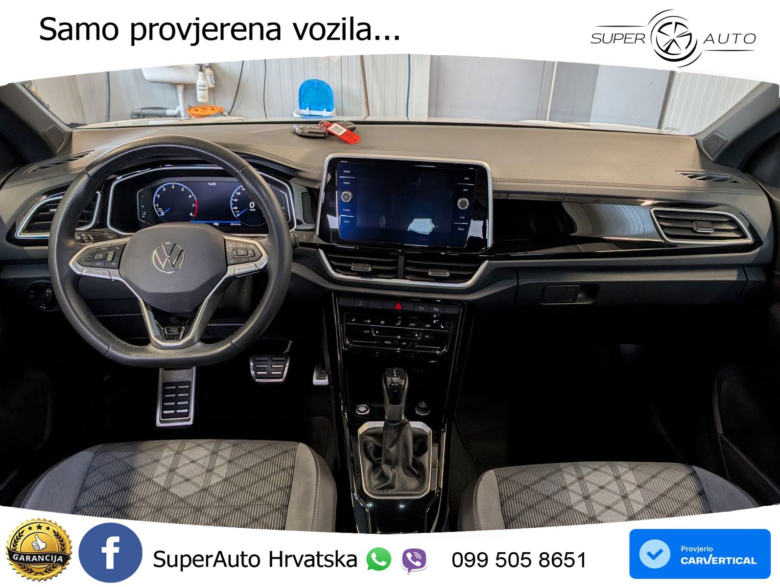 Volkswagen T-Roc 1.5 TSI (150 KS) DSG R-Line LED+GR SJED+ACC