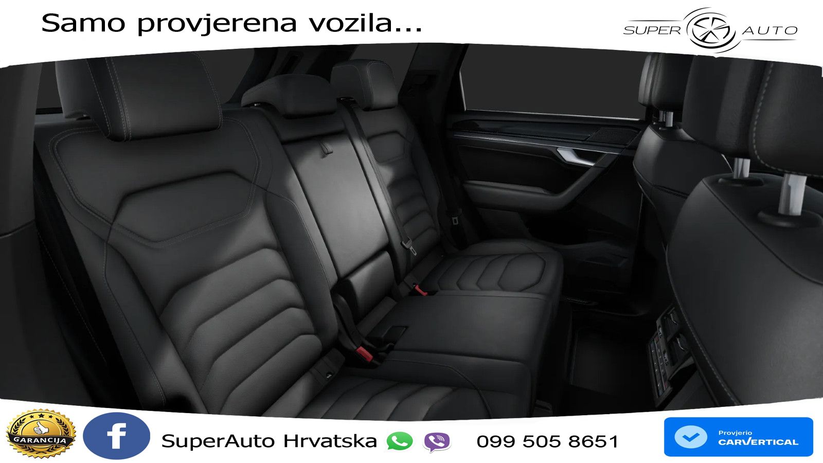 Volkswagen Touareg 3.0 V6 TDI (231 KS) 4MOTION Tiptronic R-Line ZRAČNI+ACC+4xGR SJED+KAM