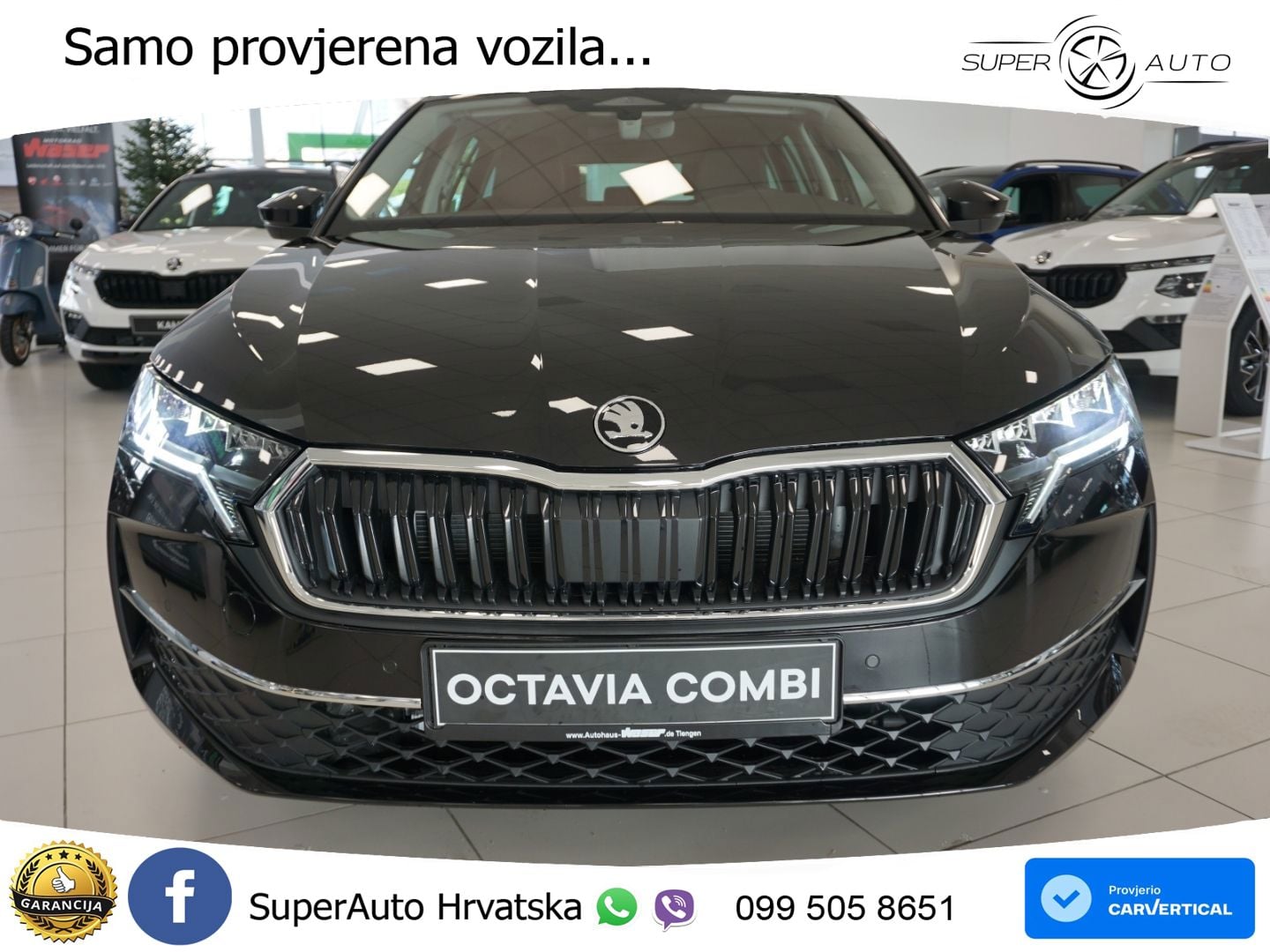 Škoda Octavia Combi 2.0 TDI (150 KS) DSG LED+GR SJED+ACC