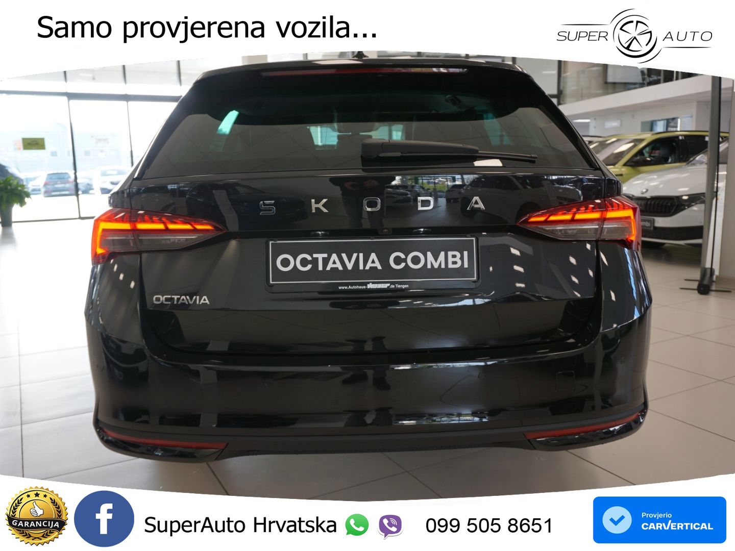 Škoda Octavia Combi 2.0 TDI (150 KS) DSG LED+GR SJED+ACC