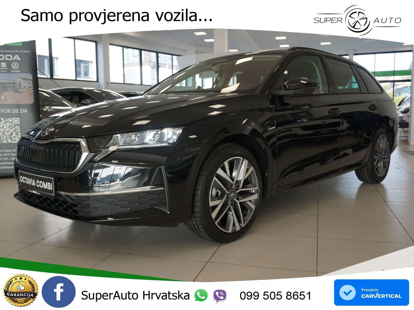 Škoda Octavia Combi 2.0 TDI (150 KS) DSG LED+GR SJED+ACC
