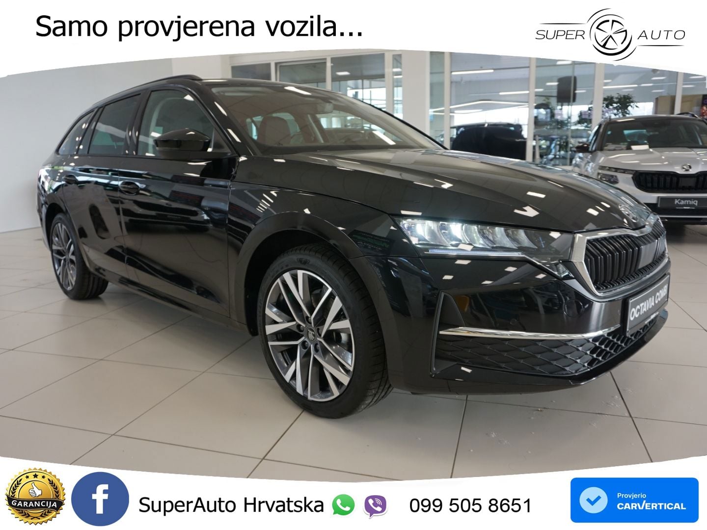 Škoda Octavia Combi 2.0 TDI (150 KS) DSG LED+GR SJED+ACC