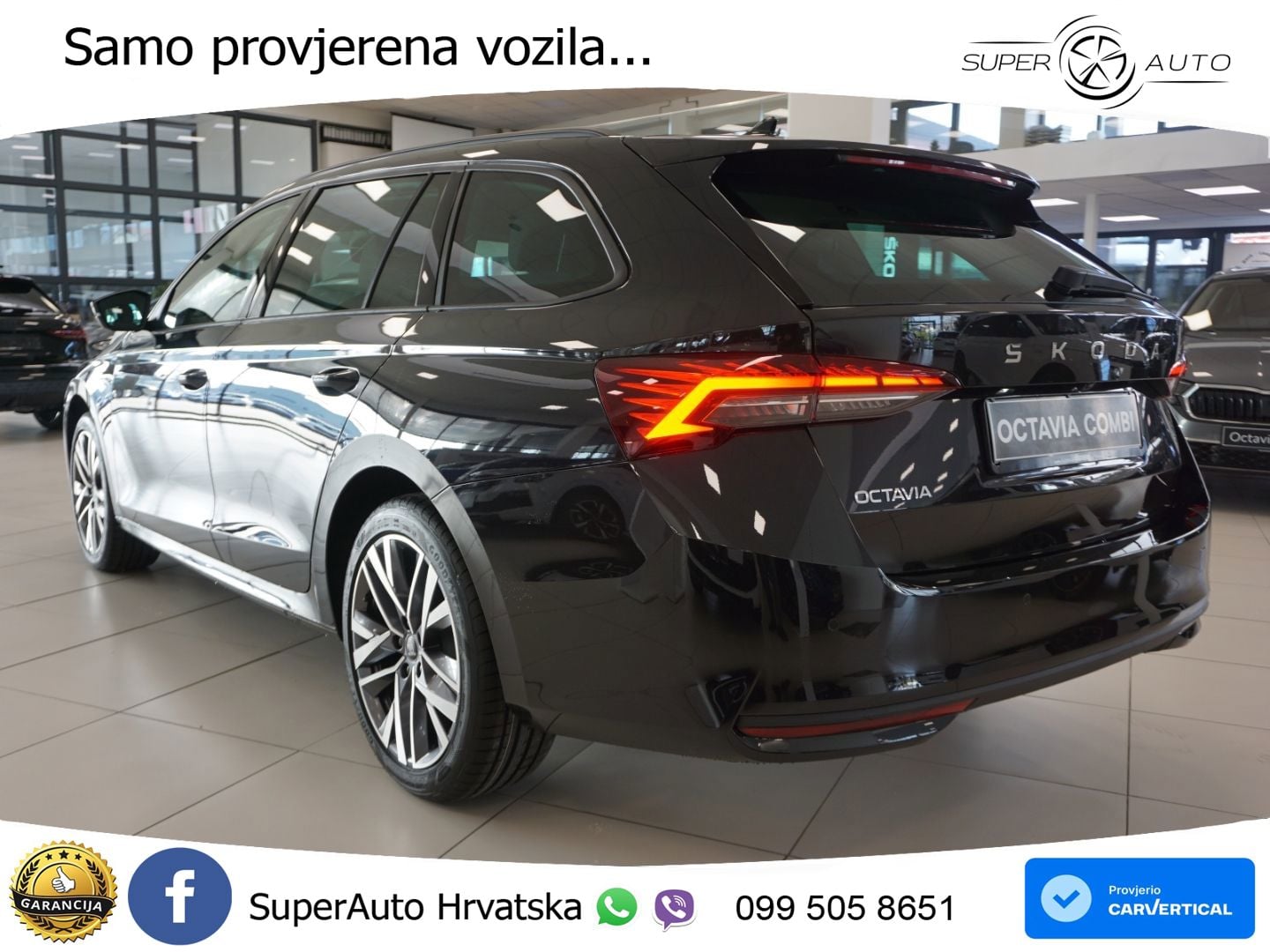 Škoda Octavia Combi 2.0 TDI (150 KS) DSG LED+GR SJED+ACC