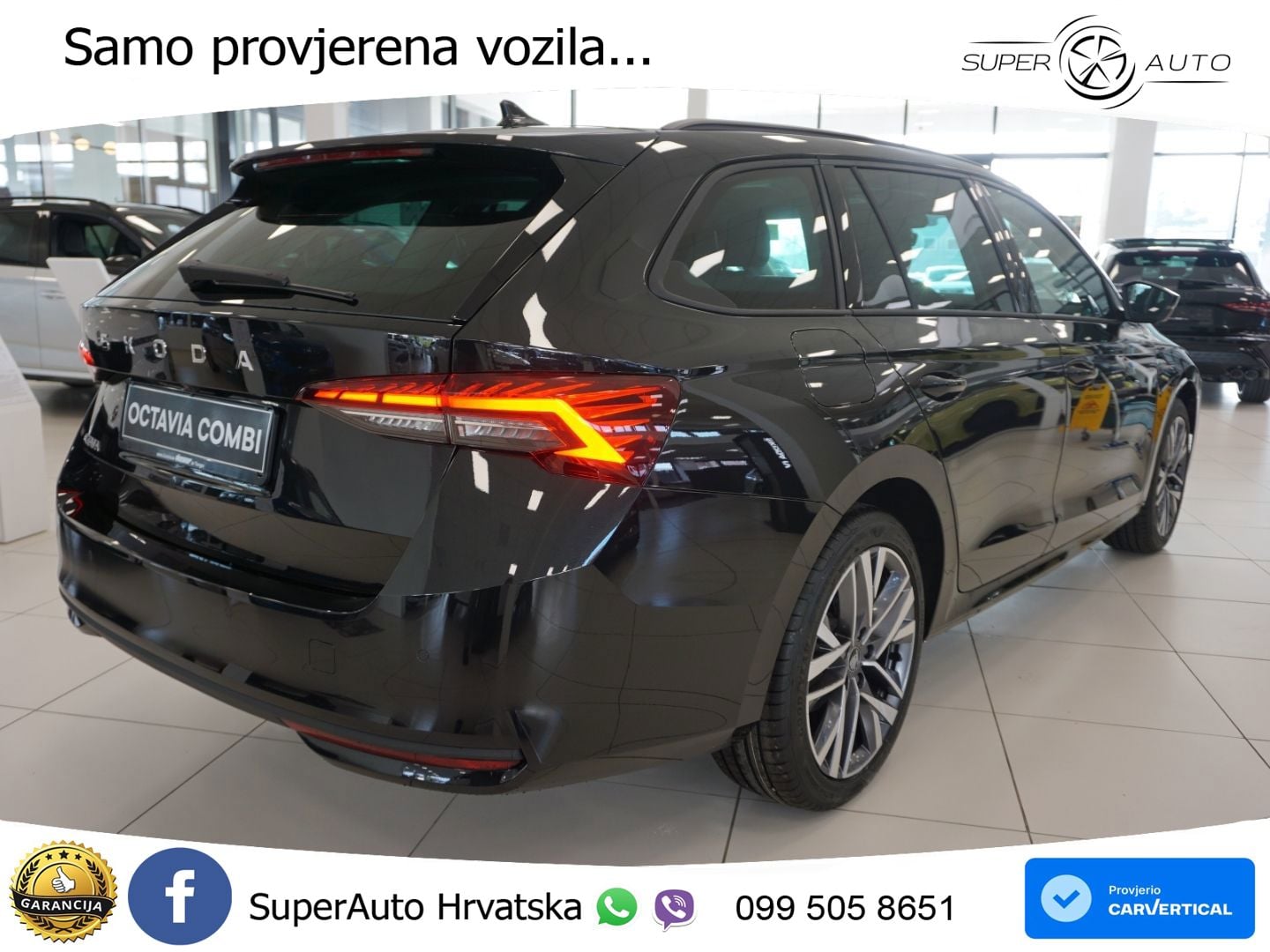 Škoda Octavia Combi 2.0 TDI (150 KS) DSG LED+GR SJED+ACC