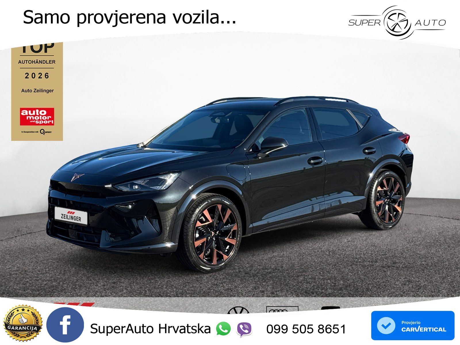 Cupra Formentor 1.5 TSI (204 KS) e-Hybrid DSG LED+GR SJED+ACC