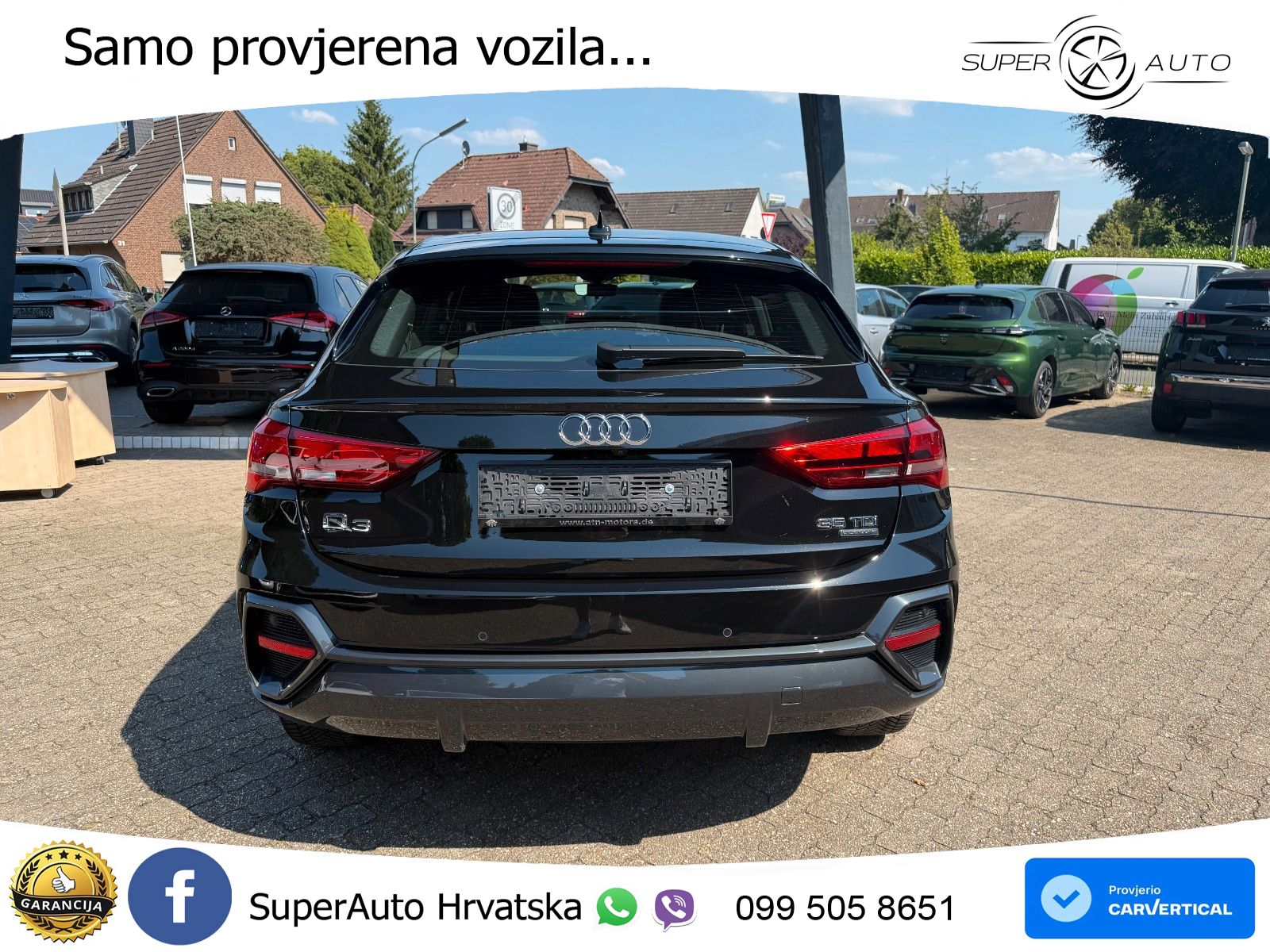 Audi Q3 Sportback 35 TDI (150 KS) quattro S tronic S line LED+GR SJED+ACC