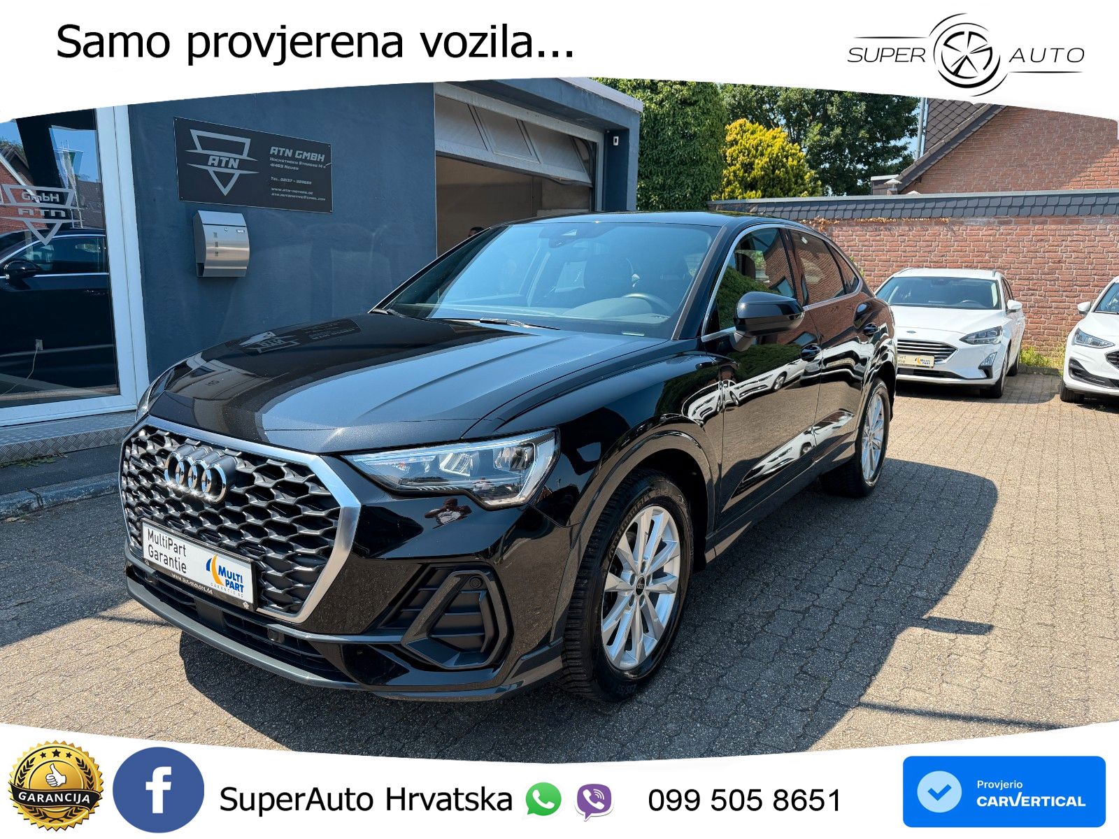 Audi Q3 Sportback 35 TDI (150 KS) quattro S tronic S line LED+GR SJED+ACC