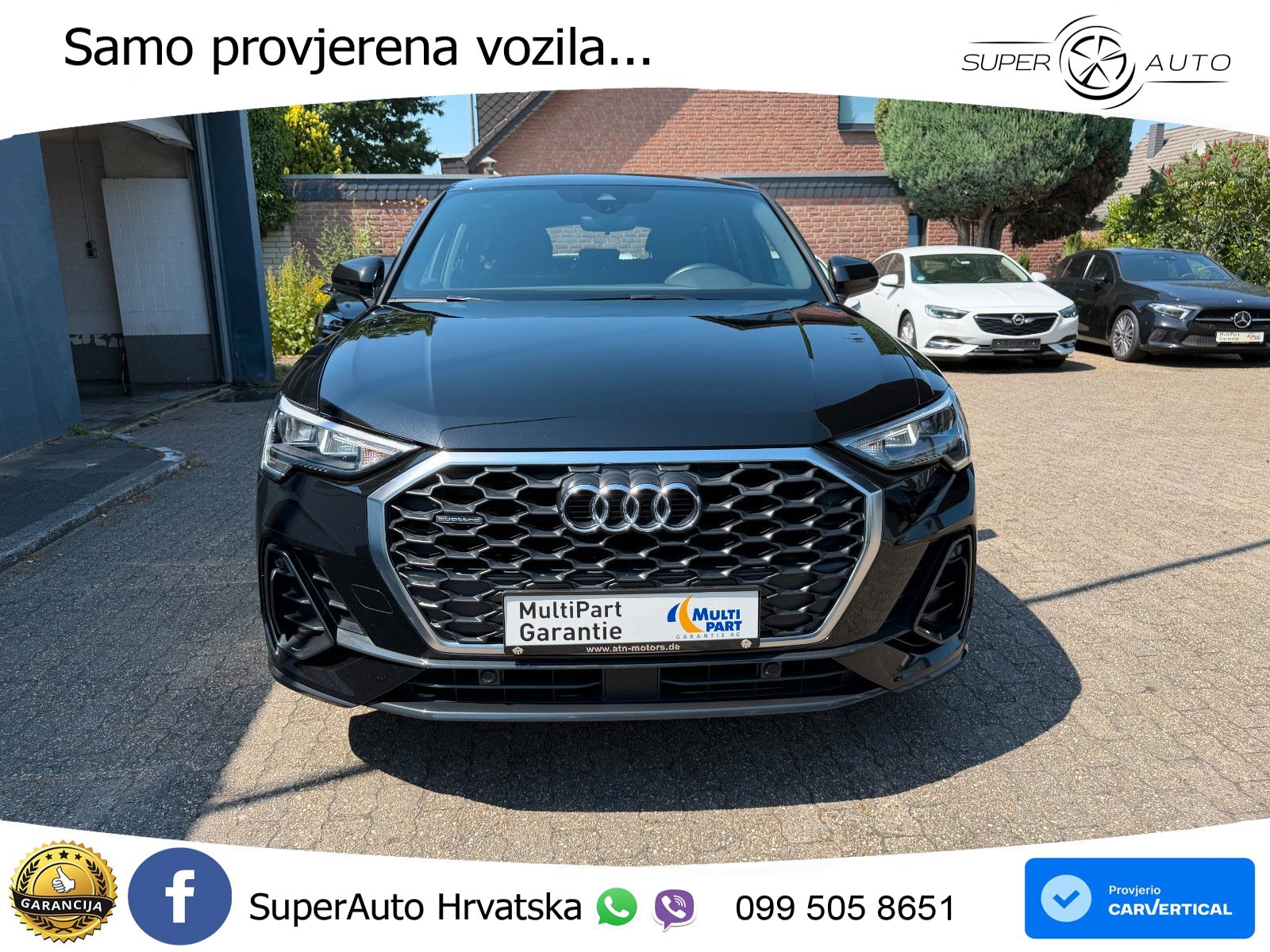 Audi Q3 Sportback 35 TDI (150 KS) quattro S tronic S line LED+GR SJED+ACC