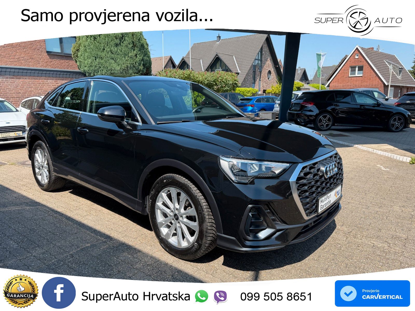 Audi Q3 Sportback 35 TDI (150 KS) quattro S tronic S line LED+GR SJED+ACC