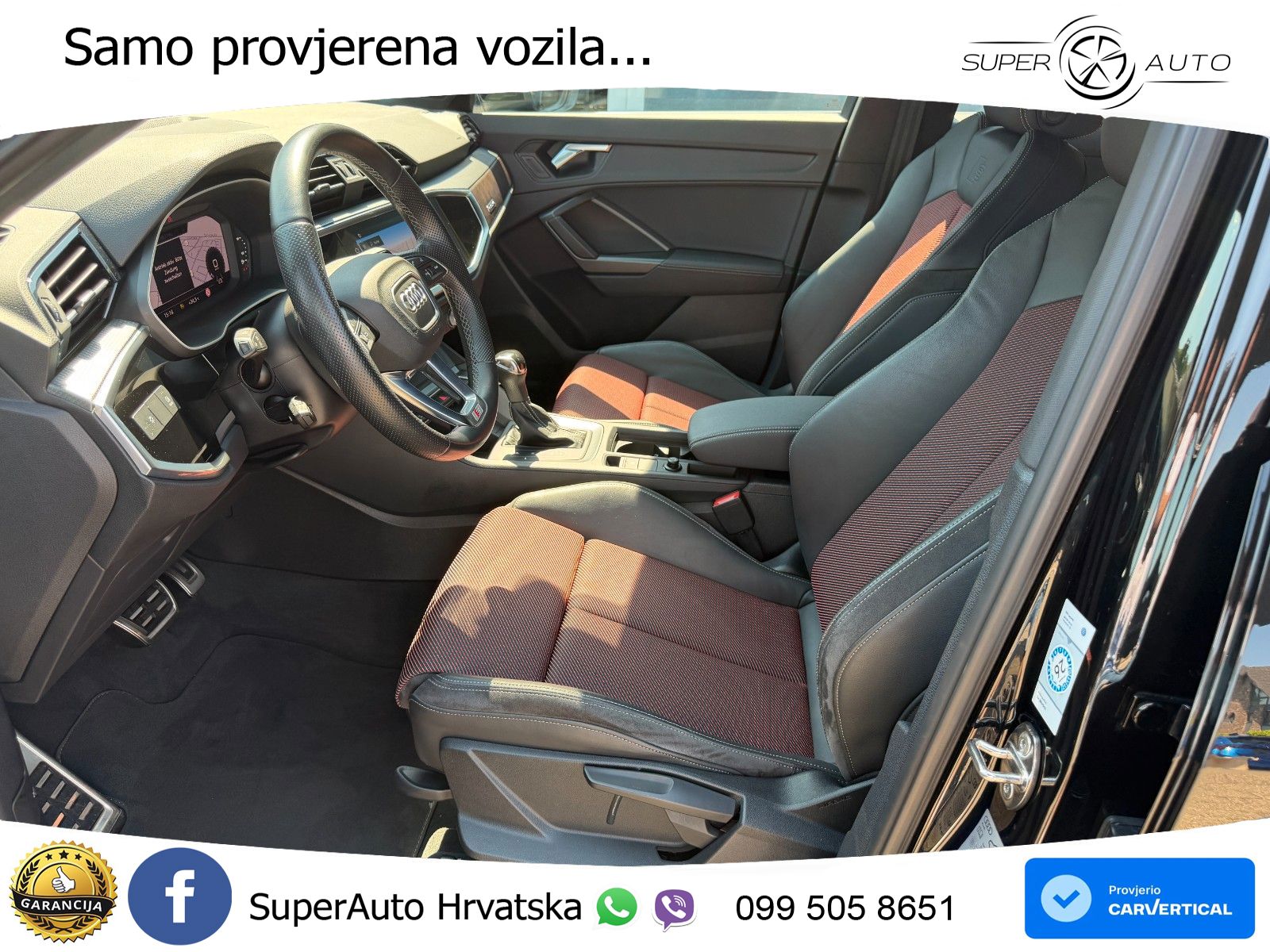 Audi Q3 Sportback 35 TDI (150 KS) quattro S tronic S line LED+GR SJED+ACC