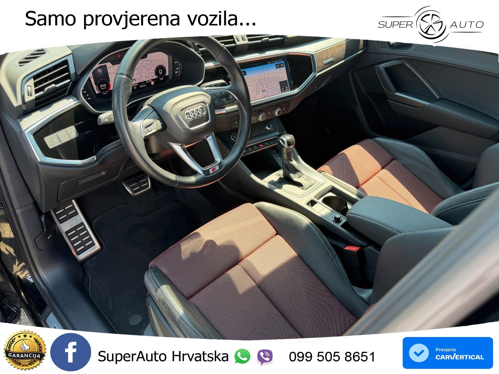 Audi Q3 Sportback 35 TDI (150 KS) quattro S tronic S line LED+GR SJED+ACC