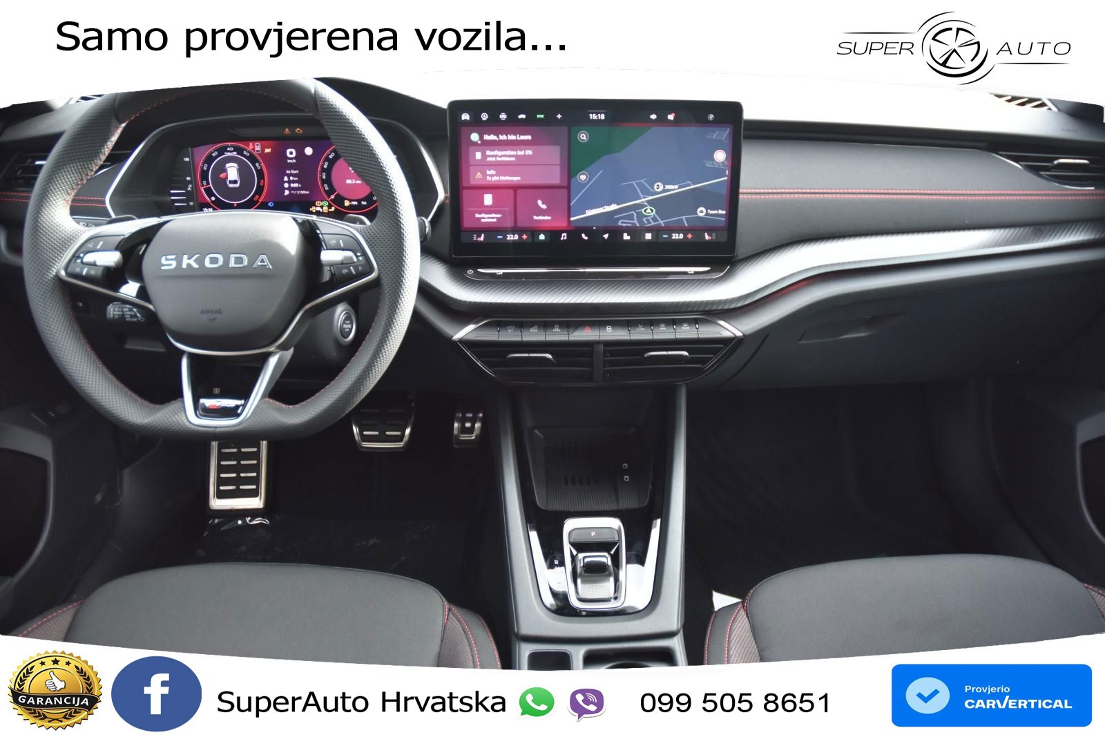Škoda Octavia Combi RS 2.0 TSI (265 KS) DSG MATRIX+GR SJED+KAM
