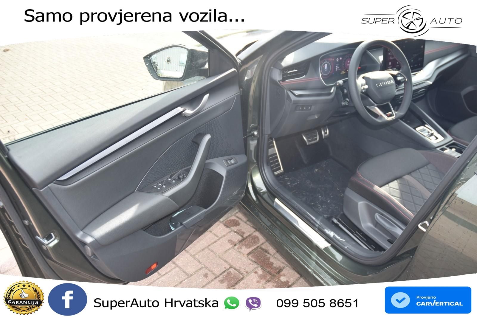 Škoda Octavia Combi RS 2.0 TSI (265 KS) DSG MATRIX+GR SJED+KAM