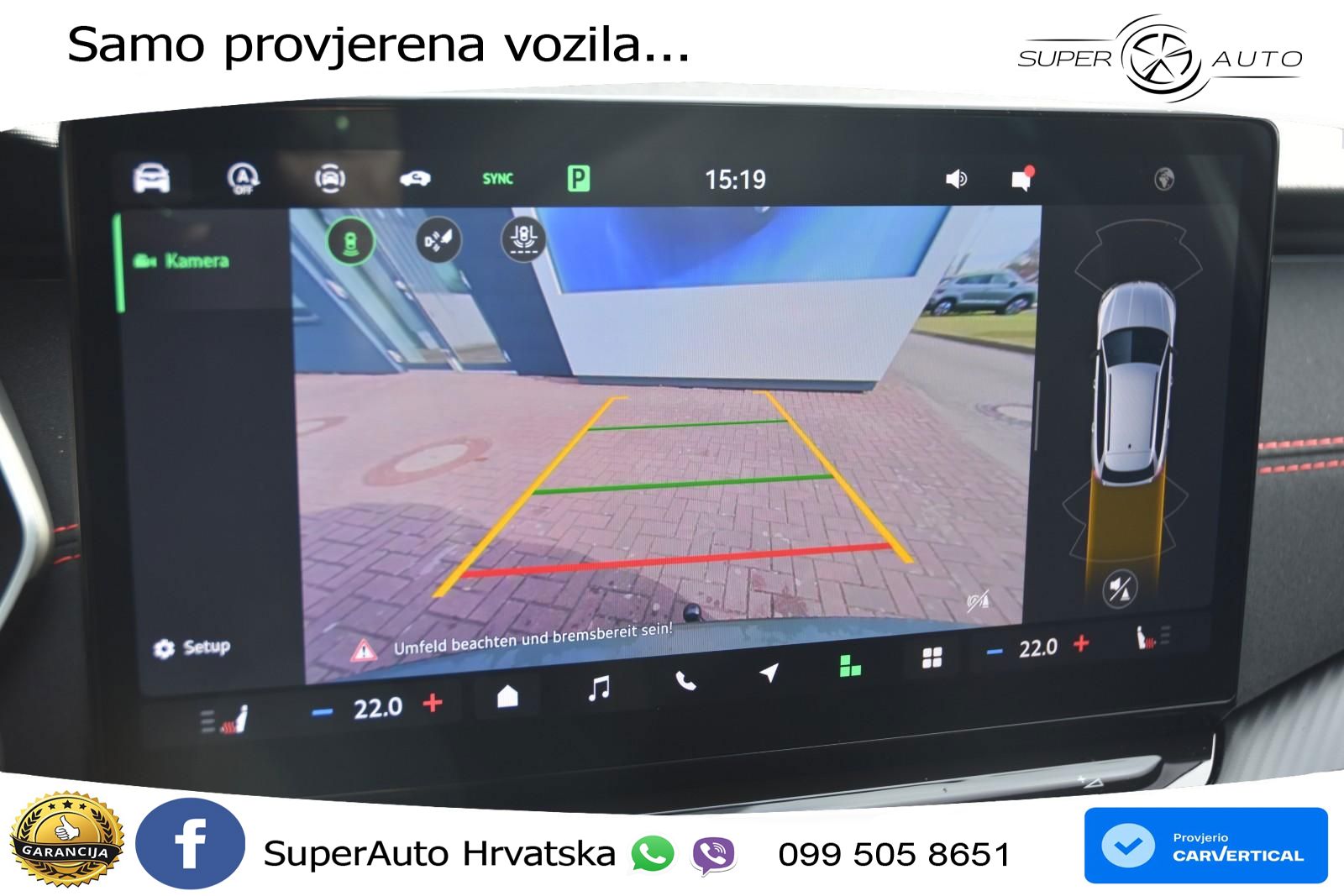 Škoda Octavia Combi RS 2.0 TSI (265 KS) DSG MATRIX+GR SJED+KAM