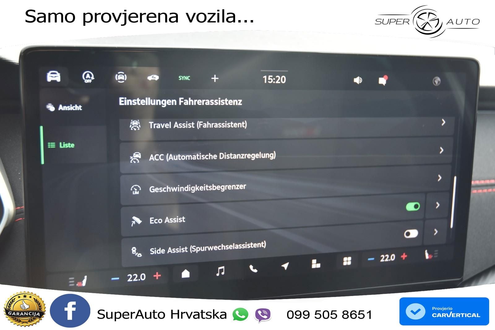 Škoda Octavia Combi RS 2.0 TSI (265 KS) DSG MATRIX+GR SJED+KAM