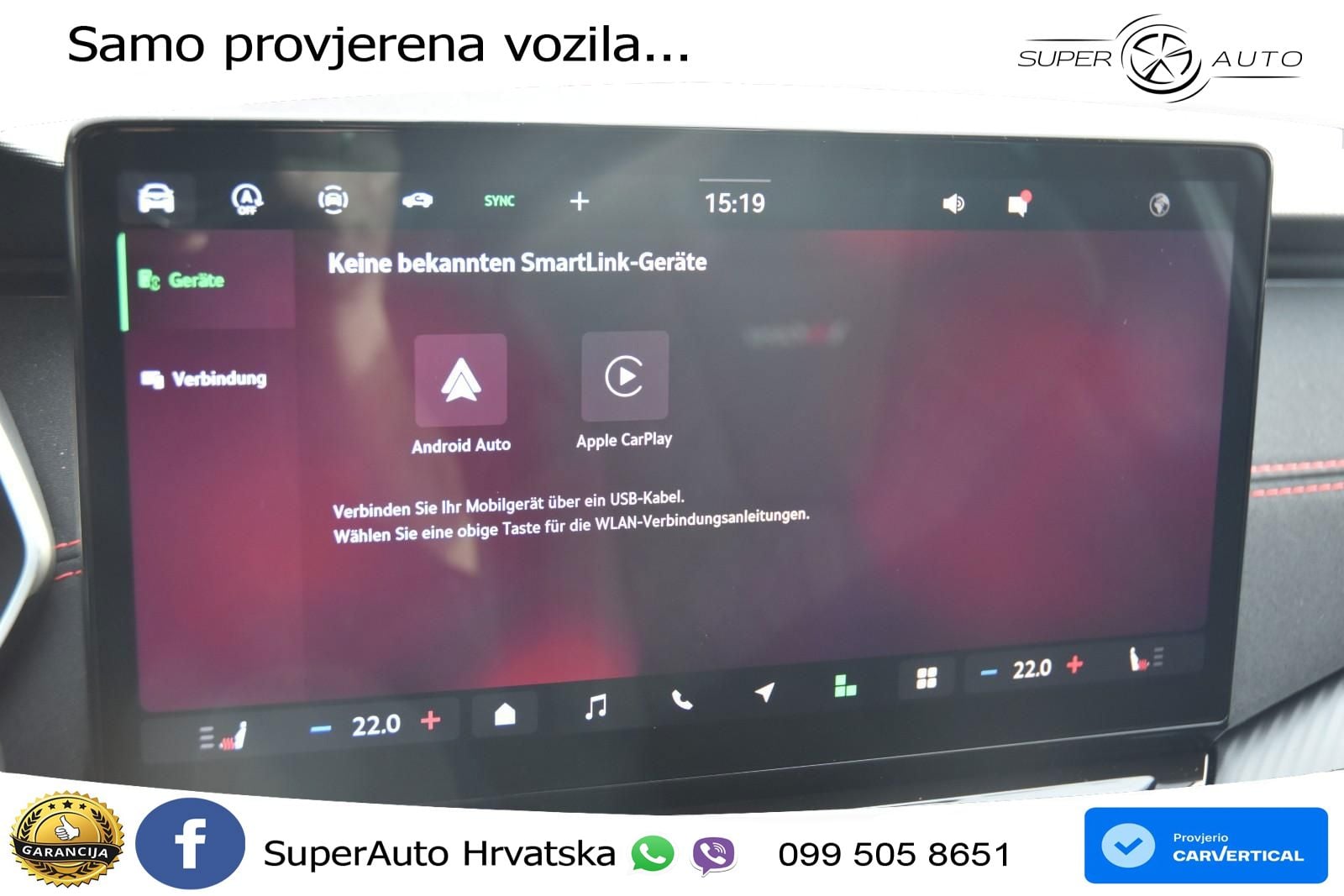Škoda Octavia Combi RS 2.0 TSI (265 KS) DSG MATRIX+GR SJED+KAM