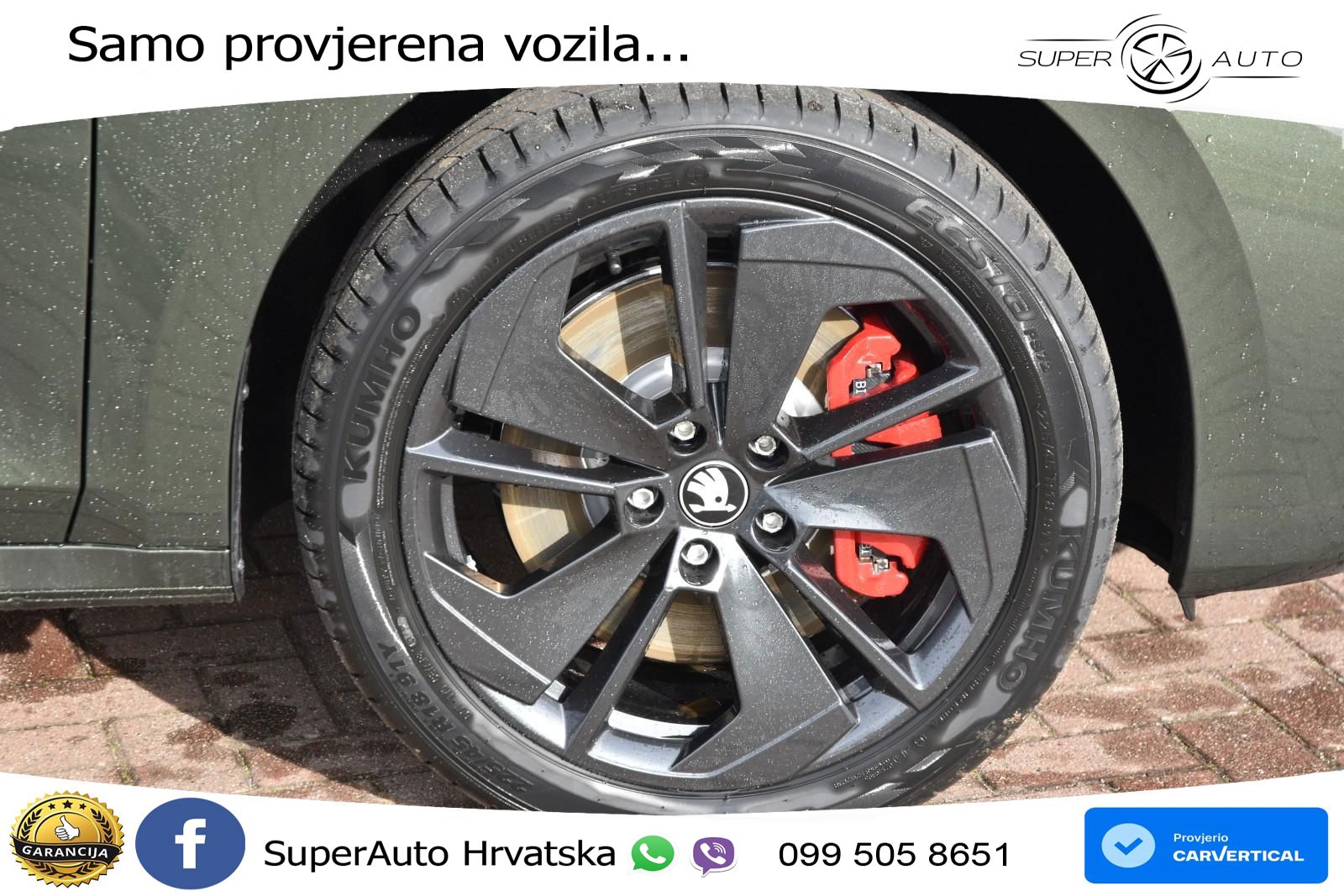 Škoda Octavia Combi RS 2.0 TSI (265 KS) DSG MATRIX+GR SJED+KAM