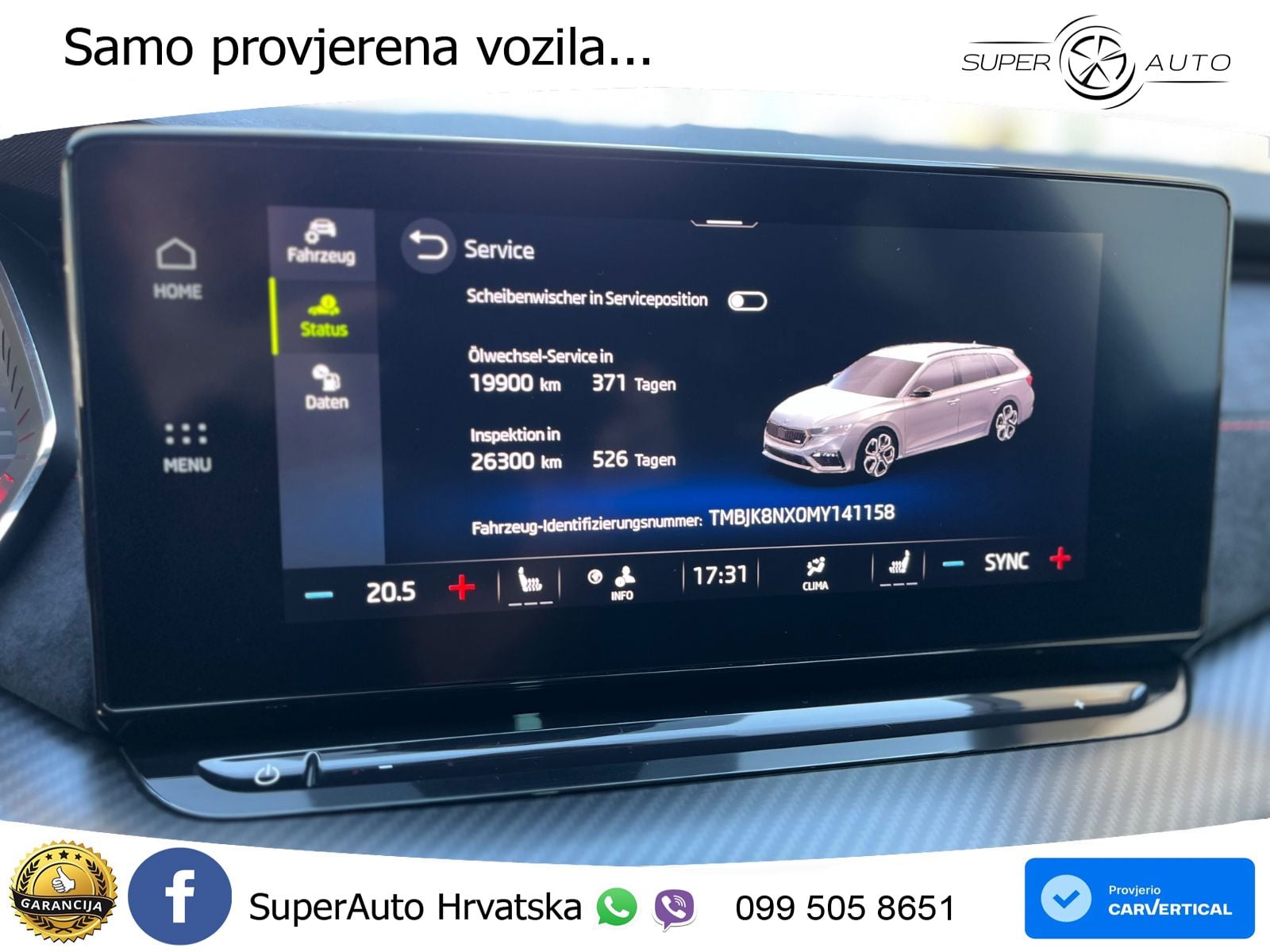 Škoda Octavia Combi RS 2.0 TDI (200 KS) DSG