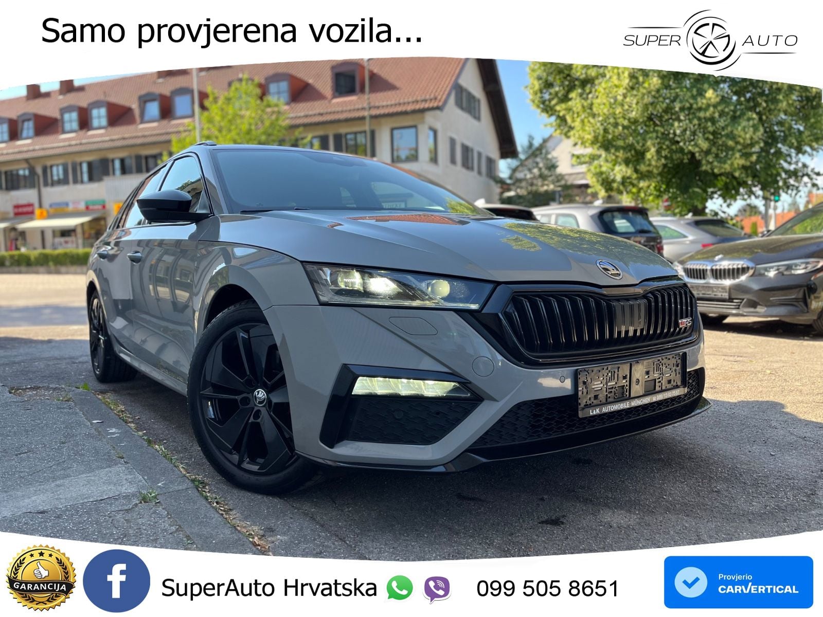 Škoda Octavia Combi RS 2.0 TDI (200 KS) DSG
