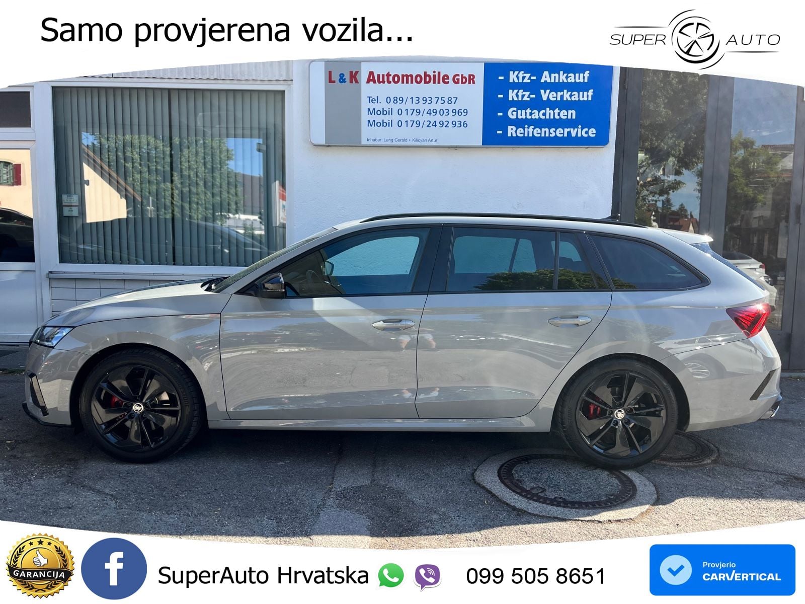 Škoda Octavia Combi RS 2.0 TDI (200 KS) DSG