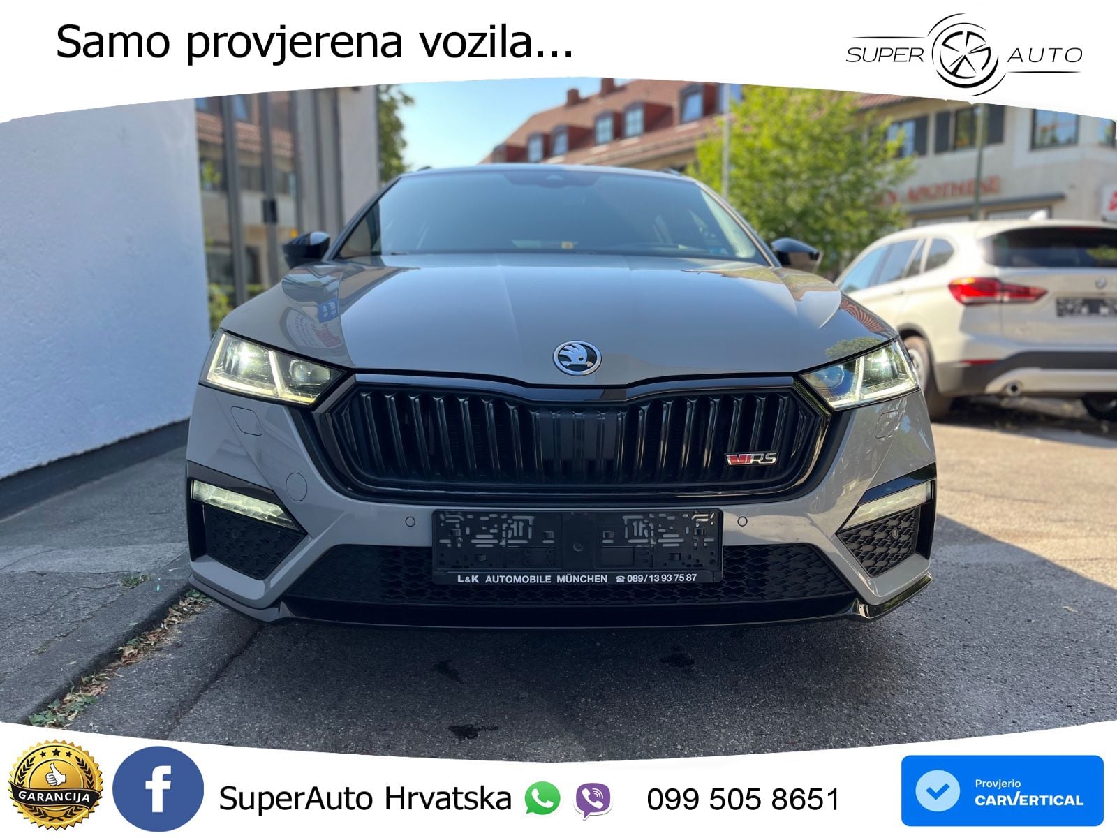 Škoda Octavia Combi RS 2.0 TDI (200 KS) DSG