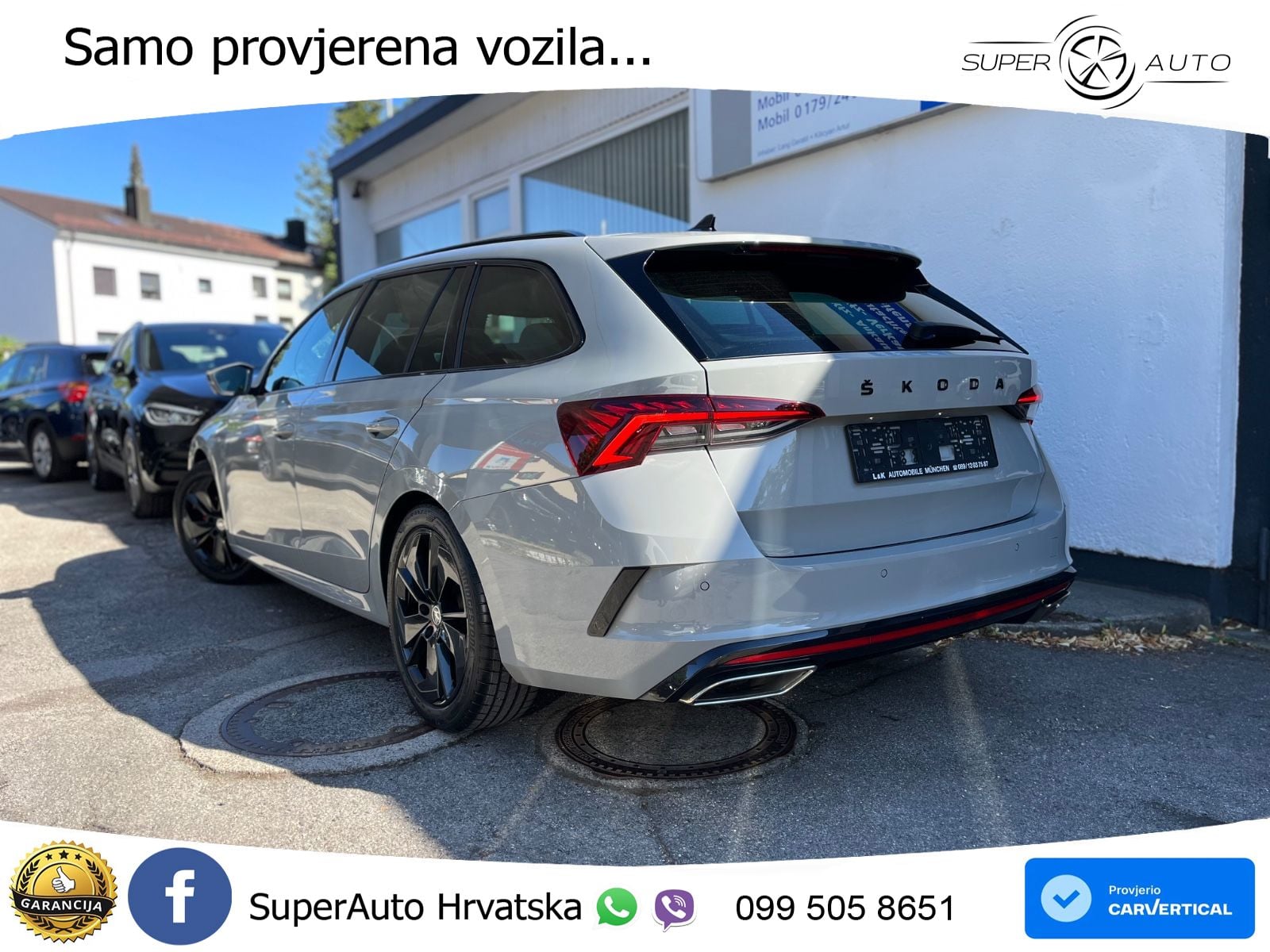 Škoda Octavia Combi RS 2.0 TDI (200 KS) DSG