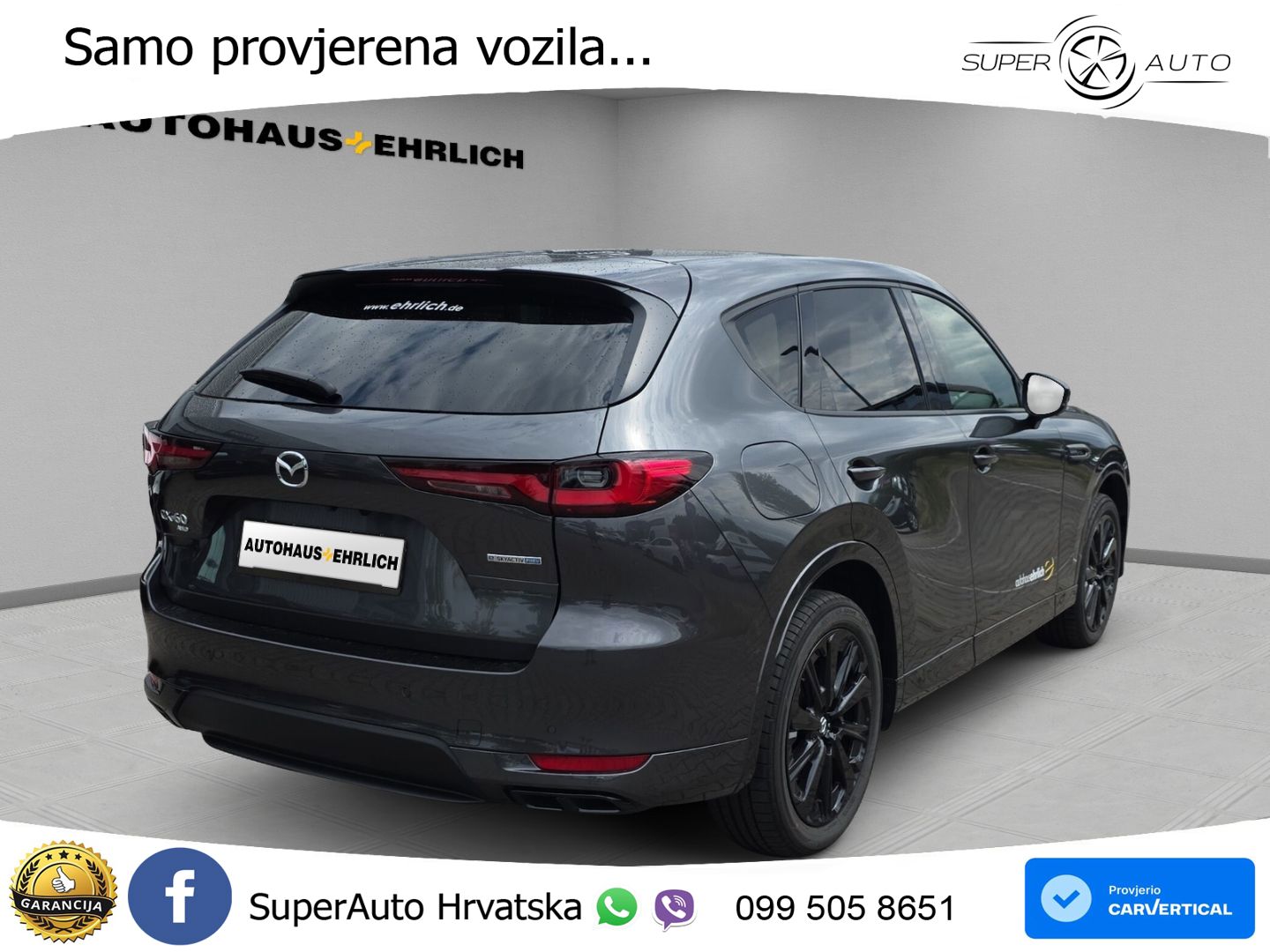 Mazda CX-60 2.5 e-Skyactiv (328 KS) AWD Automatic MATRIX+GR SJED+KAM