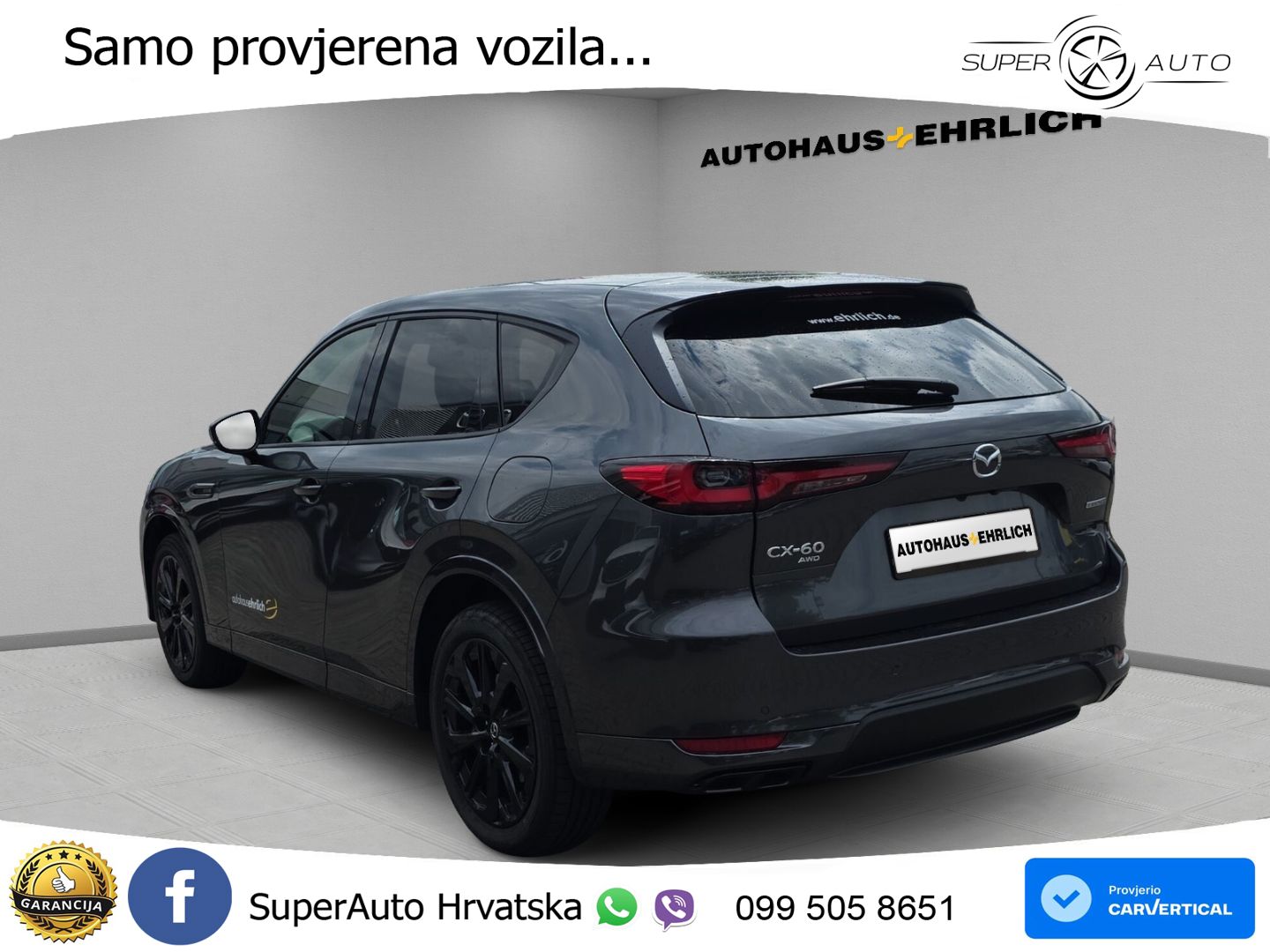 Mazda CX-60 2.5 e-Skyactiv (328 KS) AWD Automatic MATRIX+GR SJED+KAM