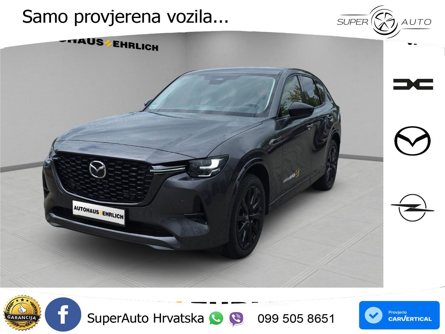 Mazda CX-60 2.5 e-Skyactiv (328 KS) AWD Automatic MATRIX+GR SJED+KAM