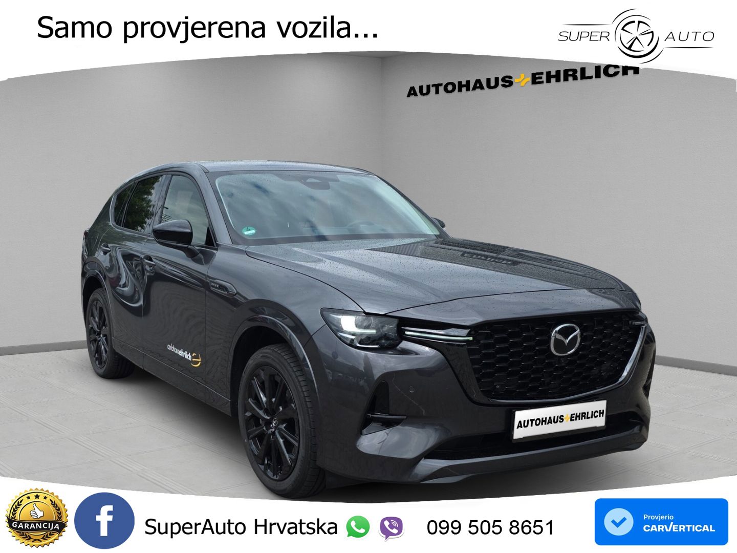 Mazda CX-60 2.5 e-Skyactiv (328 KS) AWD Automatic MATRIX+GR SJED+KAM