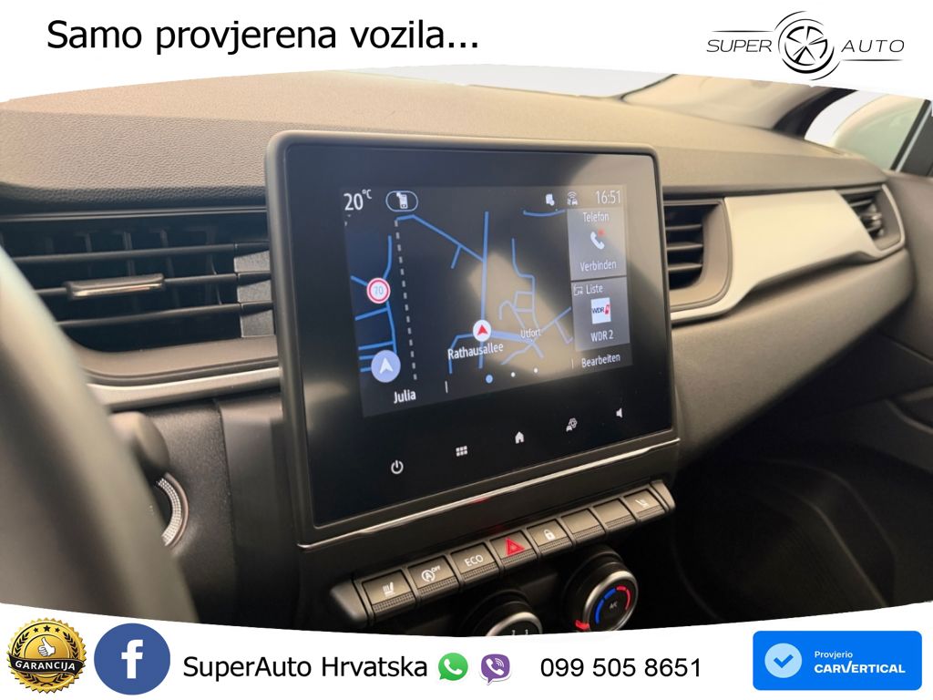 Renault Captur 1.3 TCe (140 KS) EDC Evolution LED+GR SJED+ACC