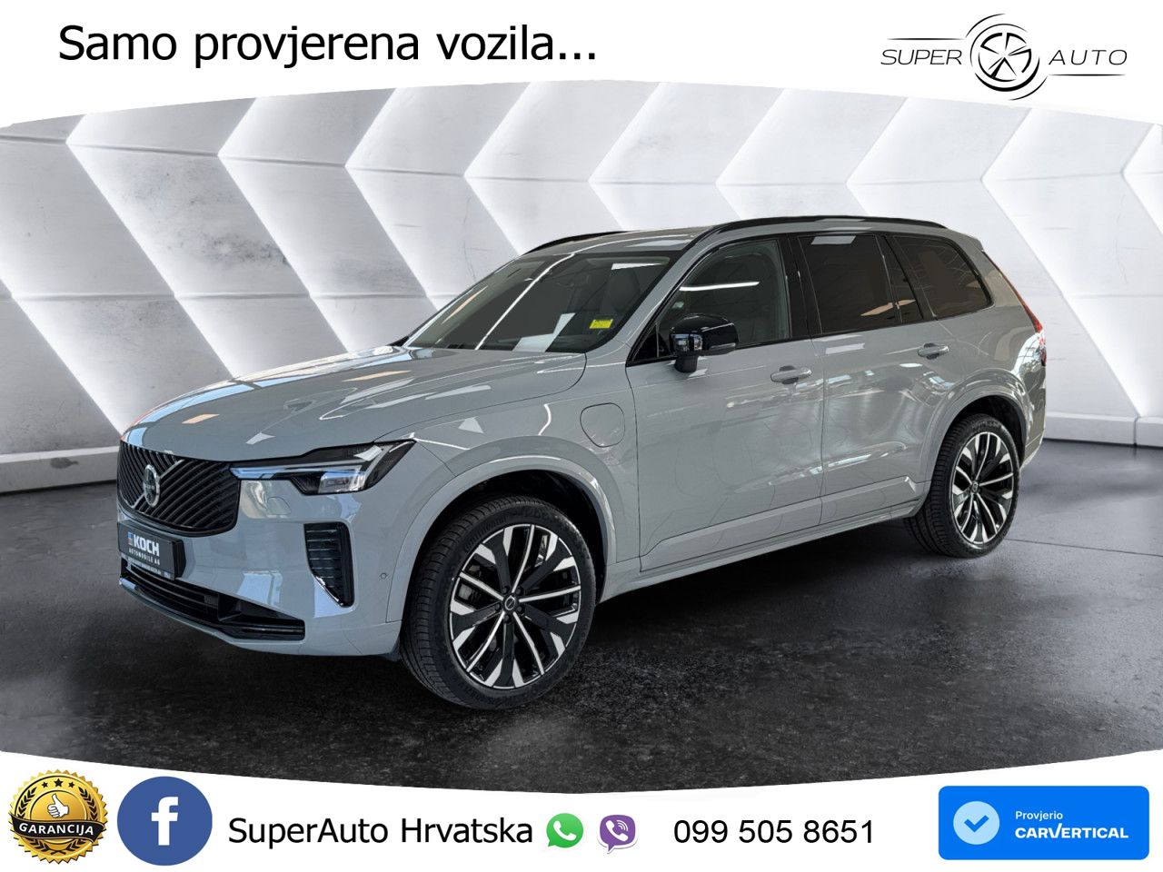 Volvo XC90 2.0 T8 AWD Automatic ZRAČNI+ACC+GR SJED+KAM+PANO