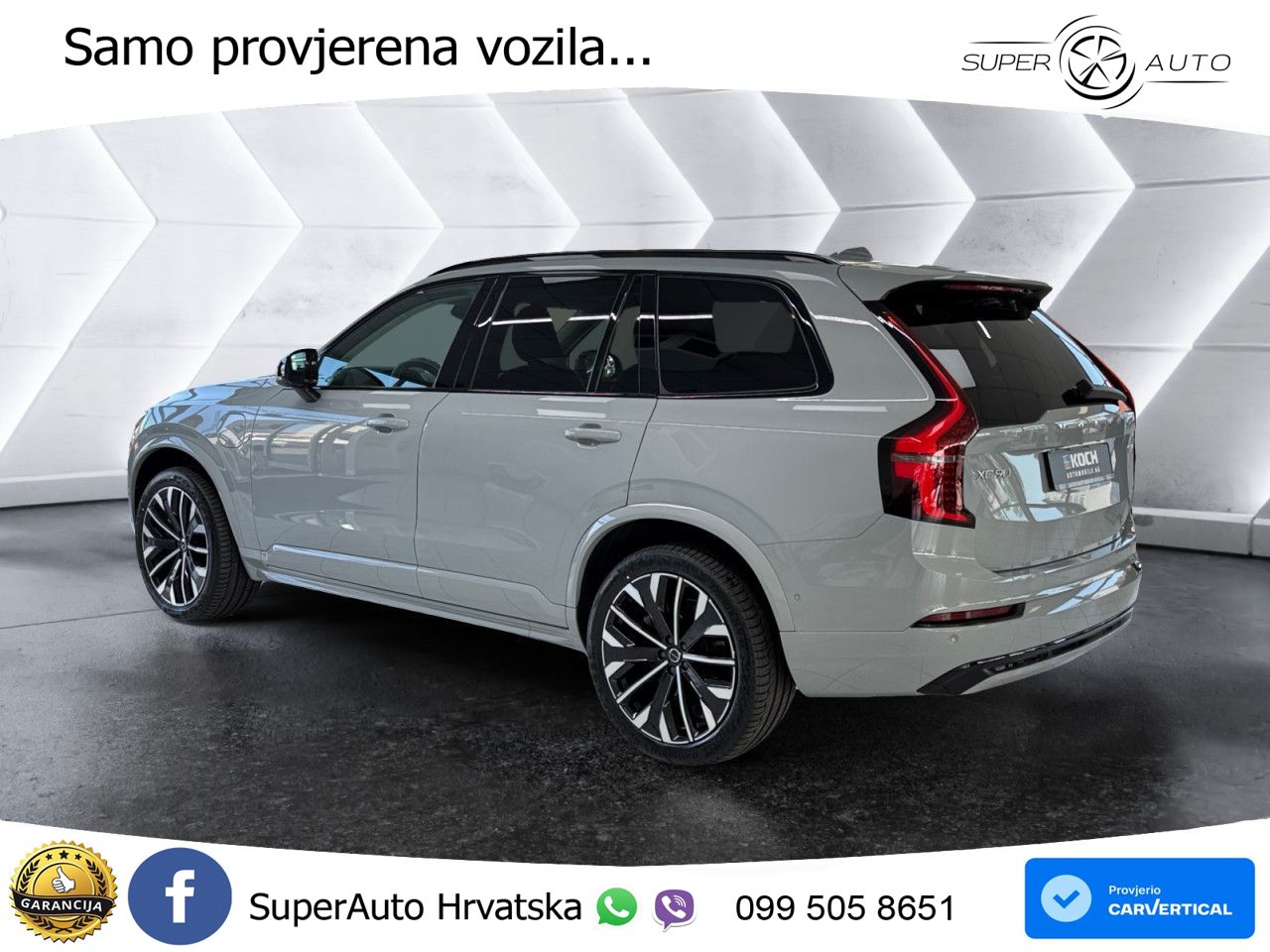Volvo XC90 2.0 T8 AWD Automatic ZRAČNI+ACC+GR SJED+KAM+PANO