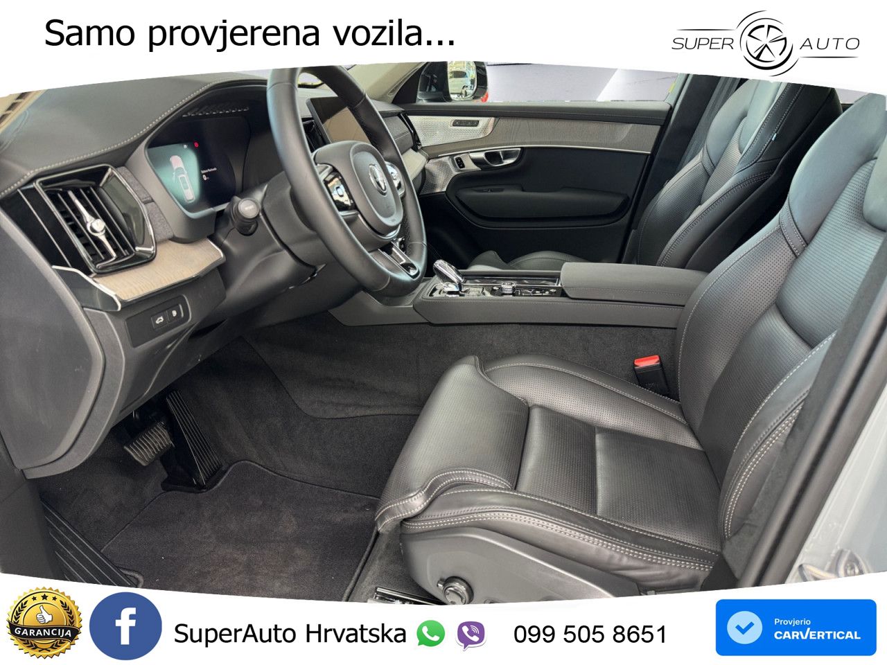 Volvo XC90 2.0 T8 AWD Automatic ZRAČNI+ACC+GR SJED+KAM+PANO