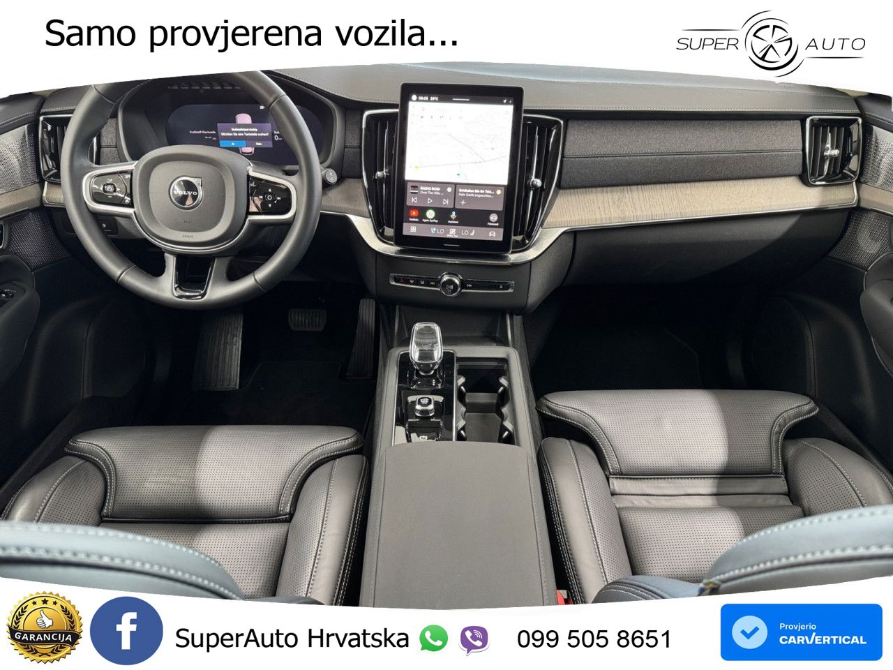 Volvo XC90 2.0 T8 AWD Automatic ZRAČNI+ACC+GR SJED+KAM+PANO