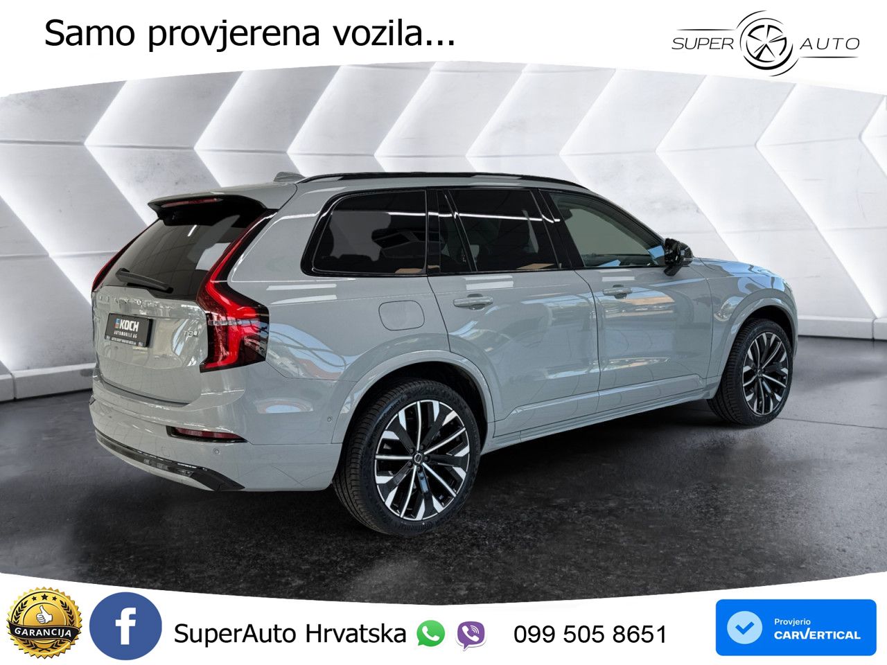 Volvo XC90 2.0 T8 AWD Automatic ZRAČNI+ACC+GR SJED+KAM+PANO