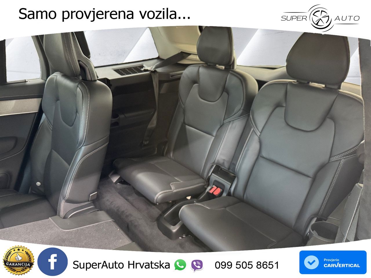 Volvo XC90 2.0 T8 AWD Automatic ZRAČNI+ACC+GR SJED+KAM+PANO